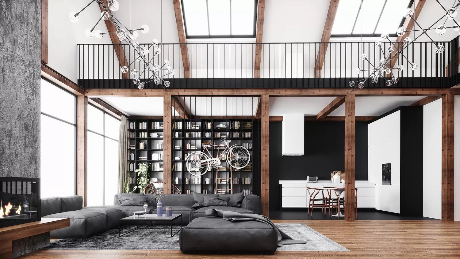 INTERIOR 3D SCENES – SIMPLE STYLE – 0041