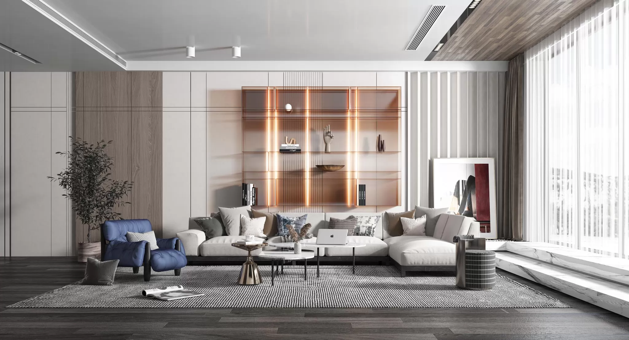 INTERIOR 3D SCENES – SIMPLE STYLE – 0043