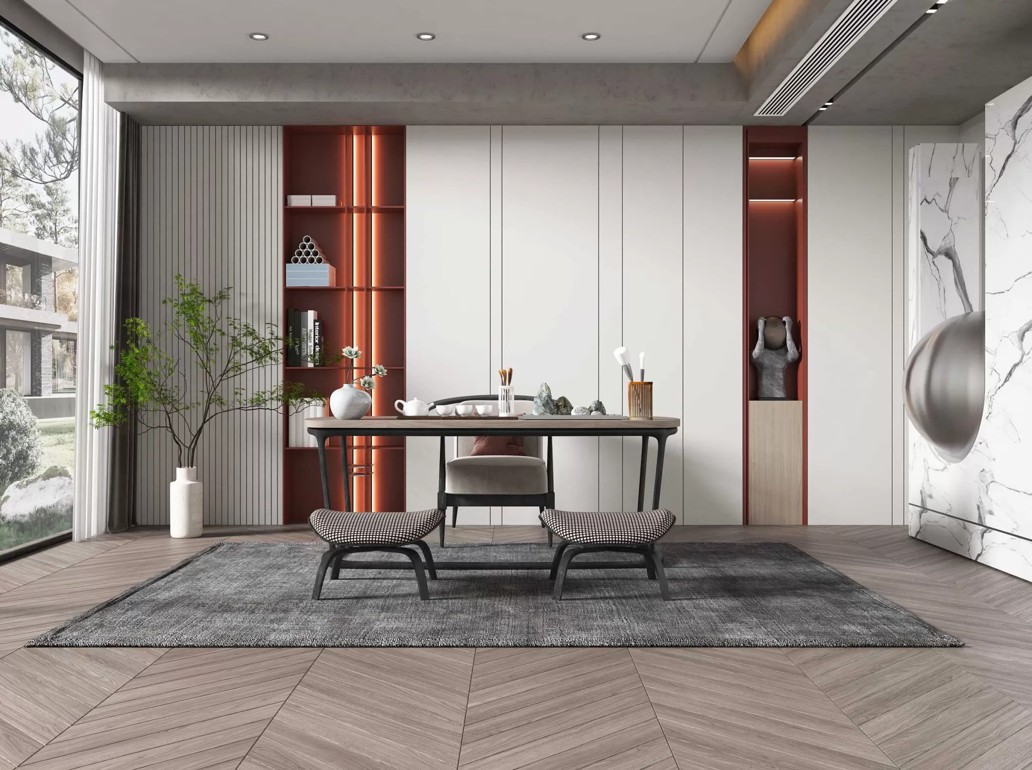 INTERIOR 3D SCENES – SIMPLE STYLE – 0044