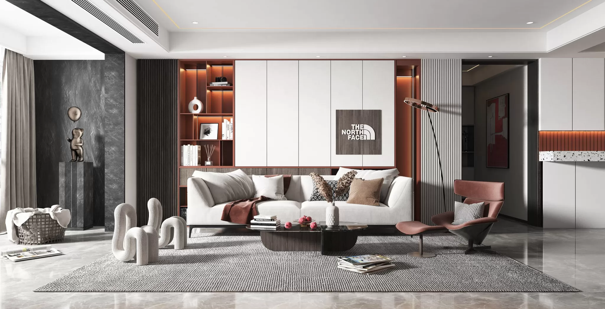 INTERIOR 3D SCENES – SIMPLE STYLE – 0049