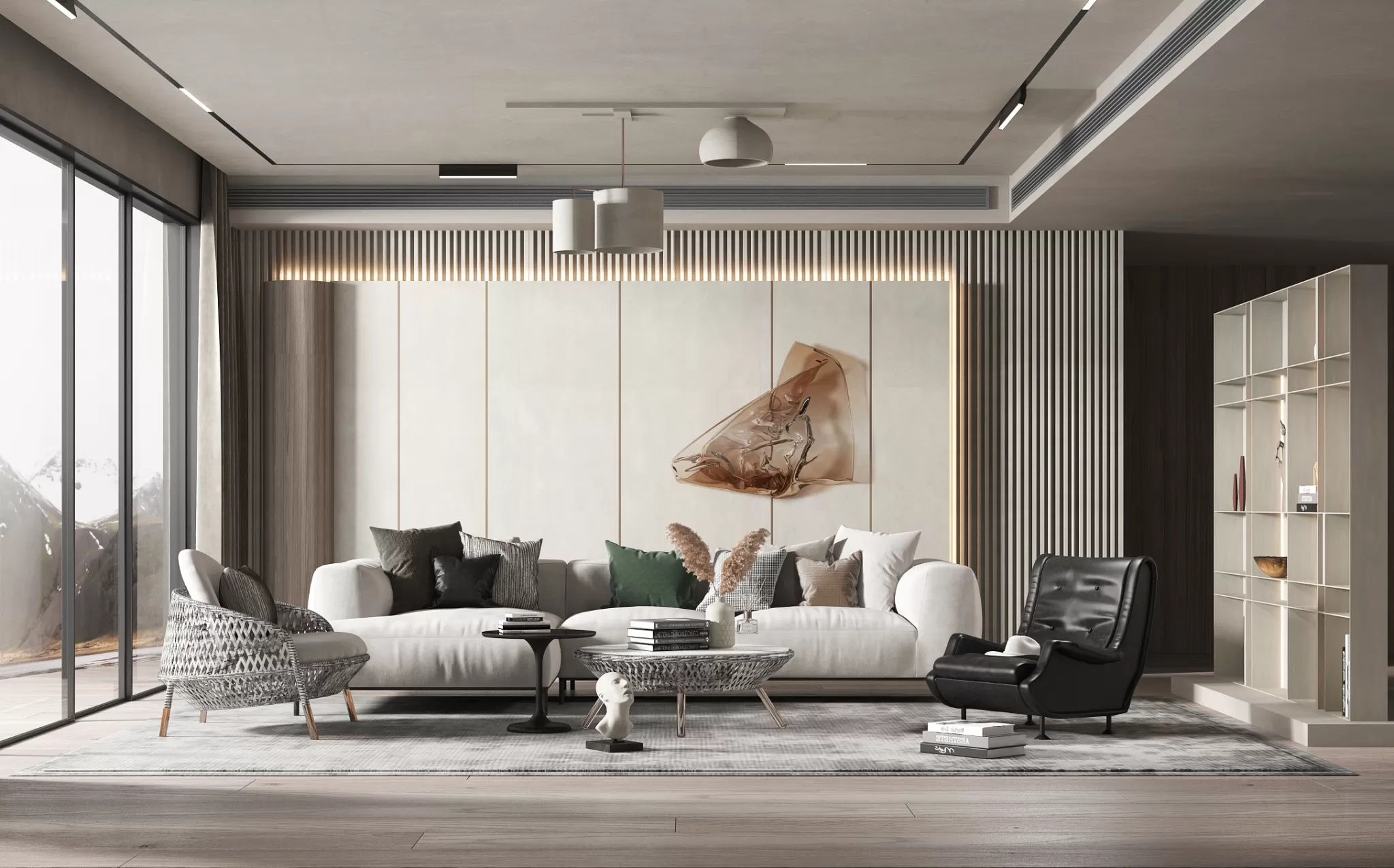 INTERIOR 3D SCENES – SIMPLE STYLE – 0060