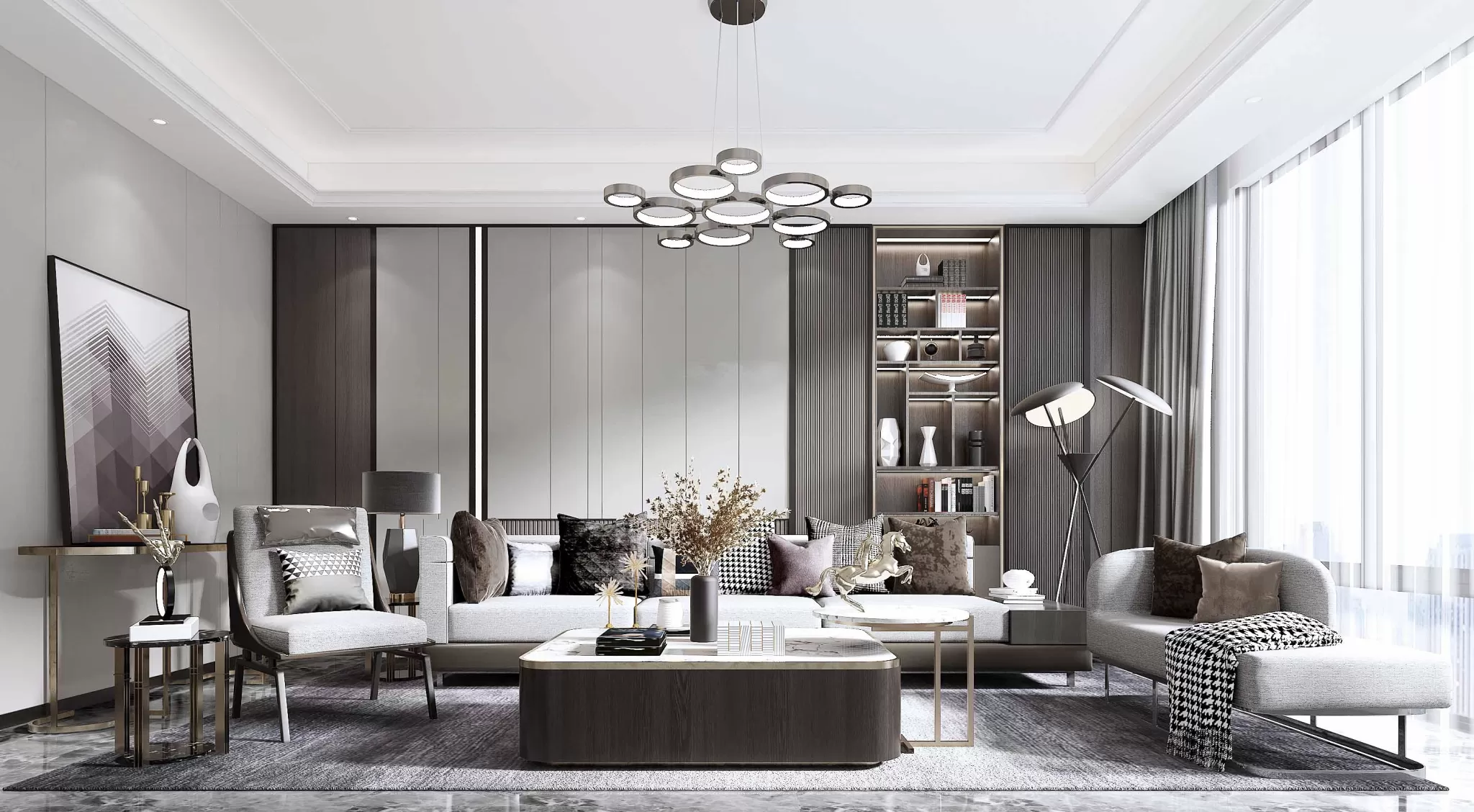 INTERIOR 3D SCENES – SIMPLE STYLE – 0062