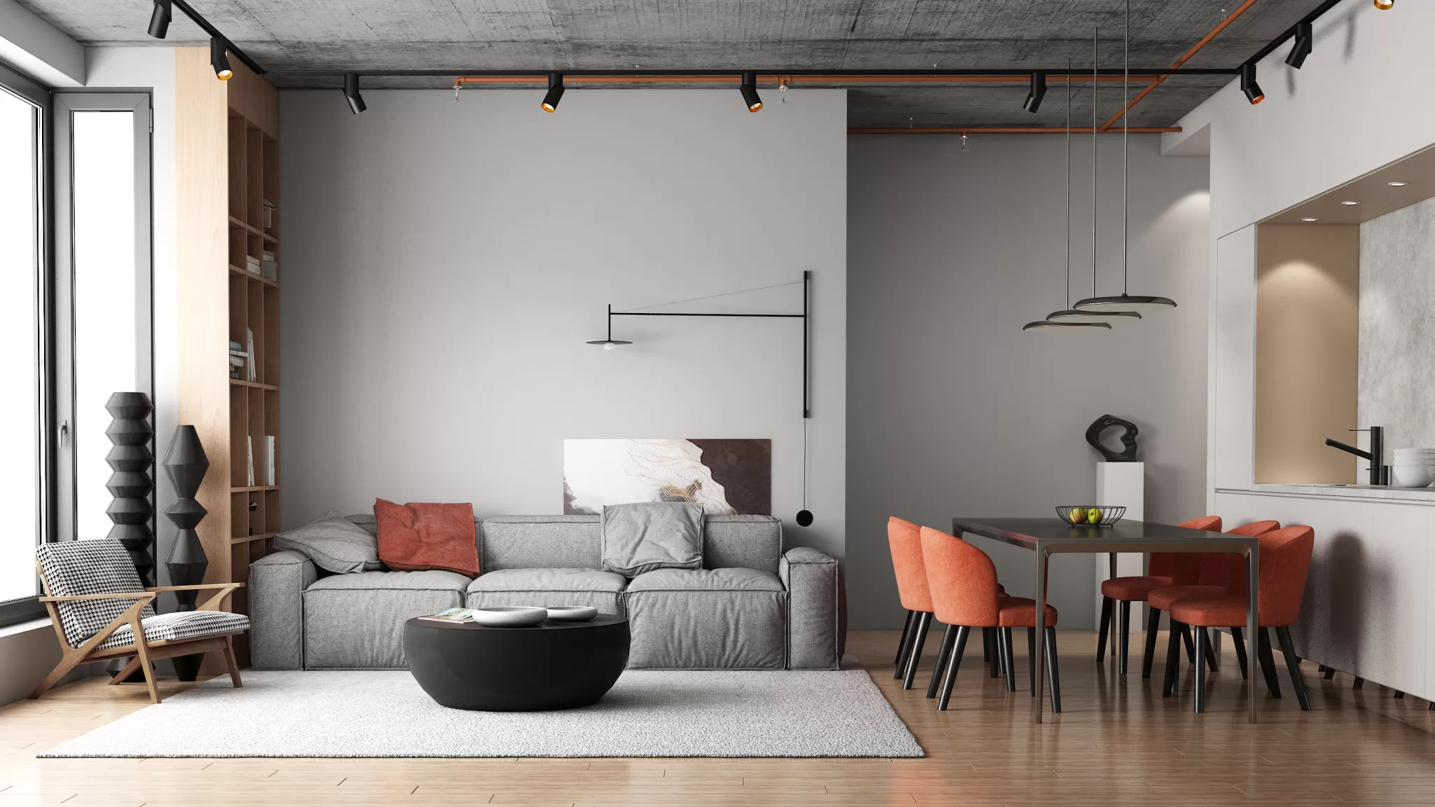 INTERIOR 3D SCENES – SIMPLE STYLE – 0067