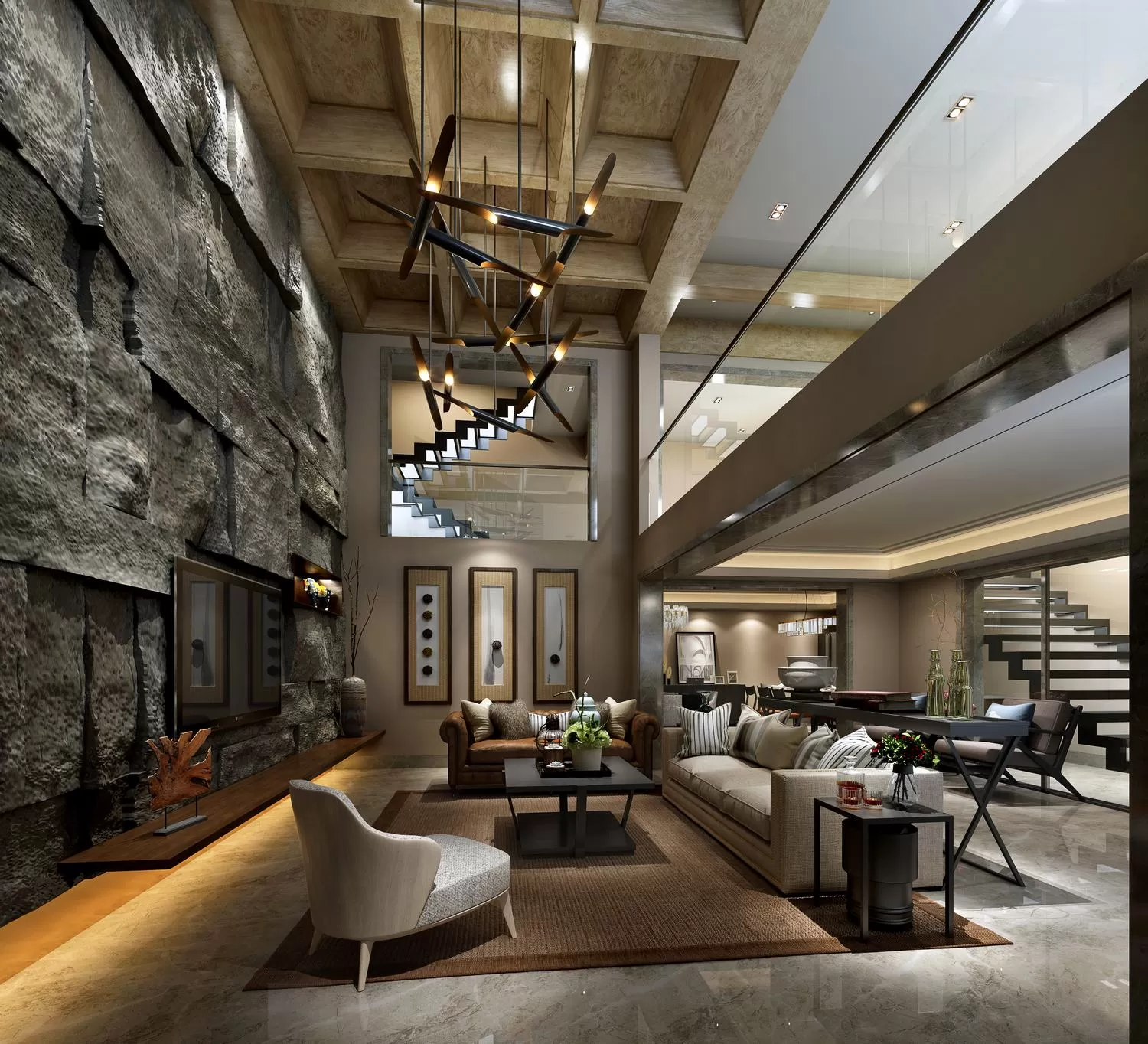 INTERIOR 3D SCENES – SIMPLE STYLE – 0075