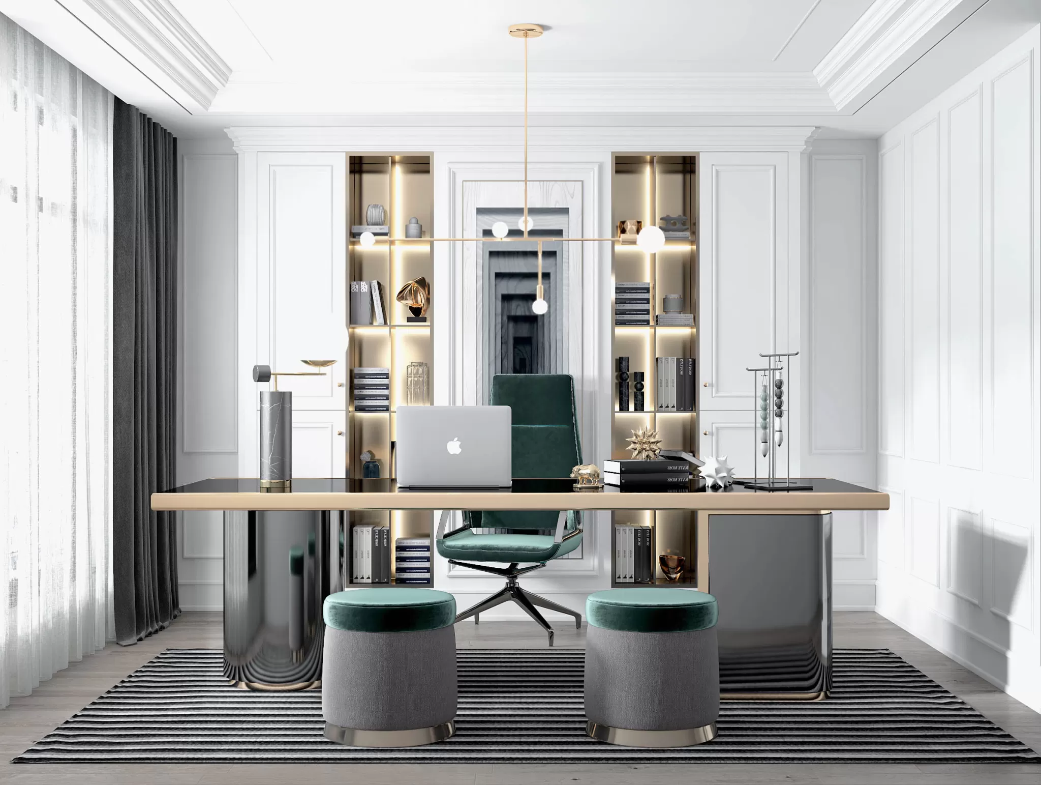 INTERIOR 3D SCENES – SIMPLE STYLE – 0076