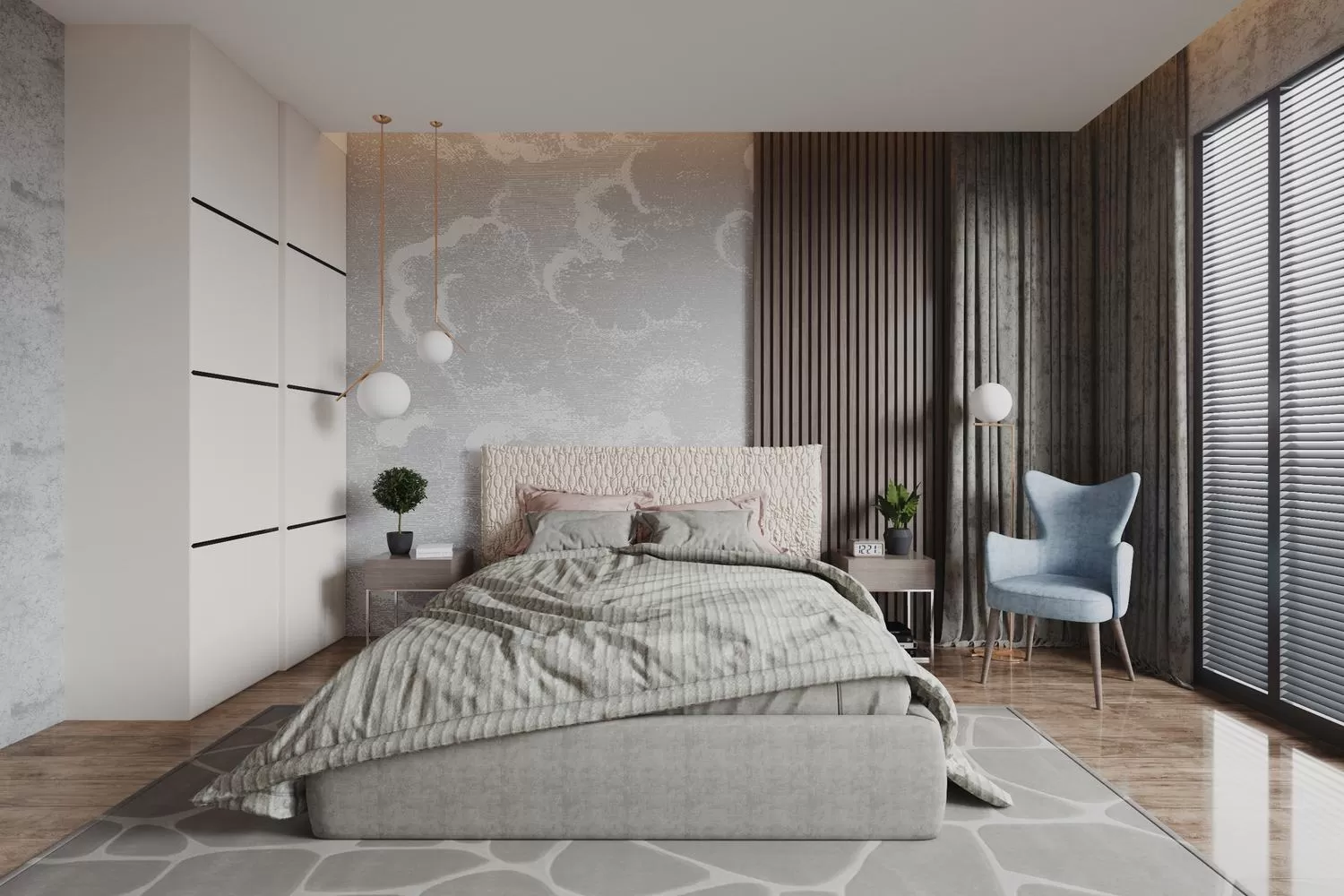 INTERIOR 3D SCENES – SIMPLE STYLE – 0077