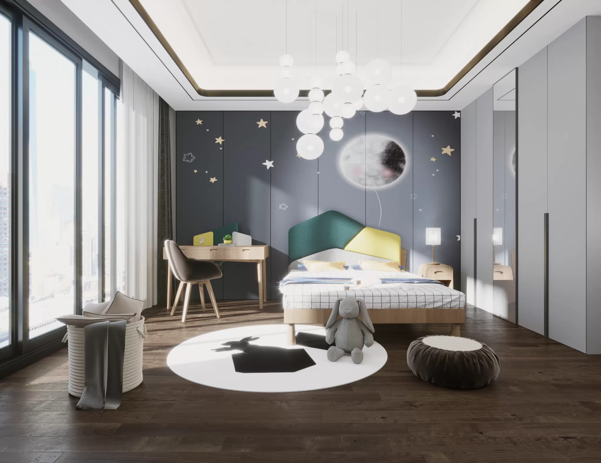 INTERIOR 3D SCENES – SIMPLE STYLE – 0082