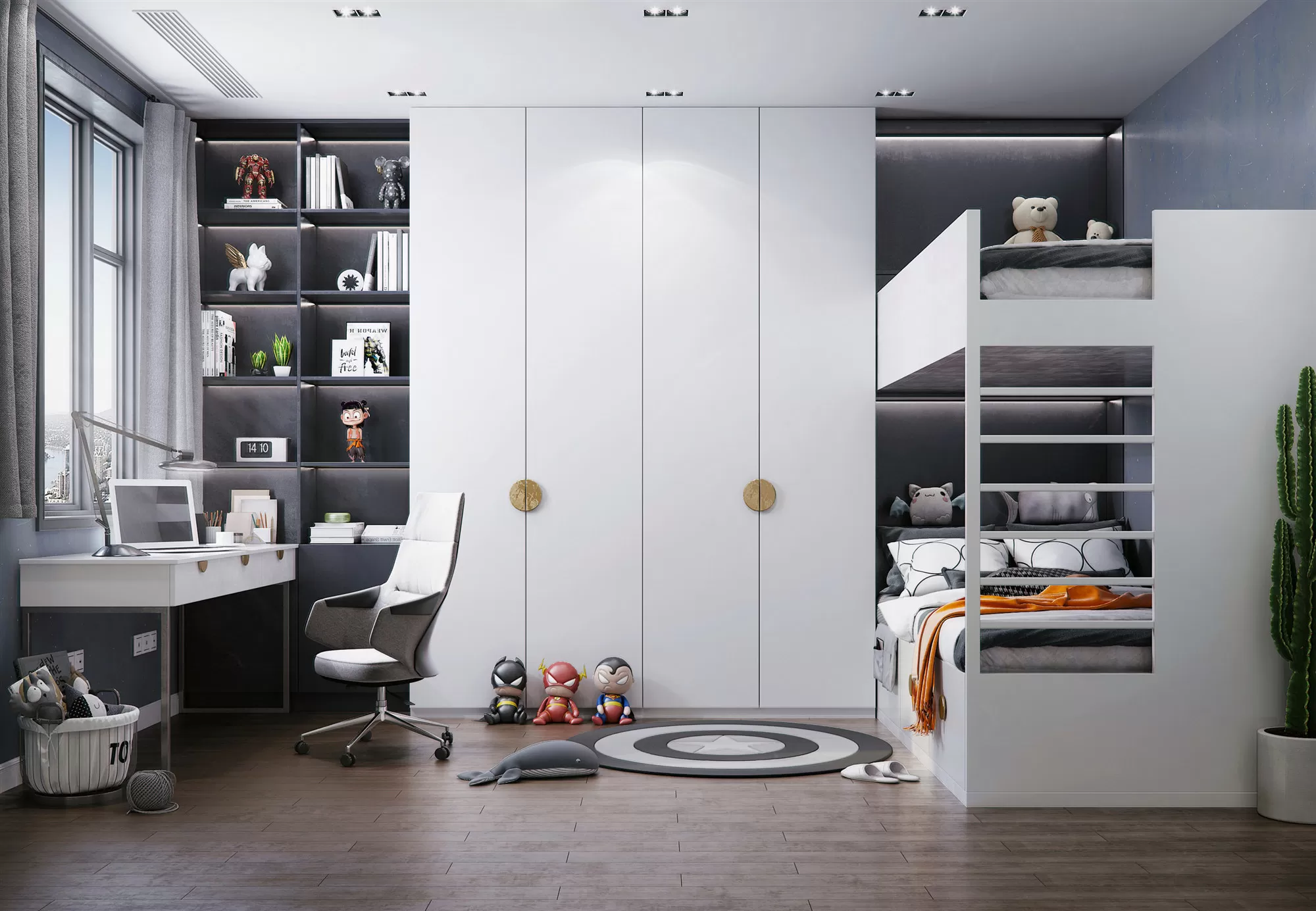 INTERIOR 3D SCENES – SIMPLE STYLE – 0086