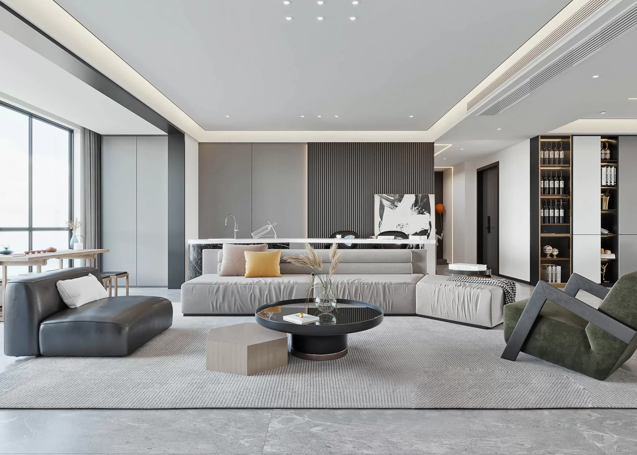 INTERIOR 3D SCENES – MINIMALIST STYLE – 0005