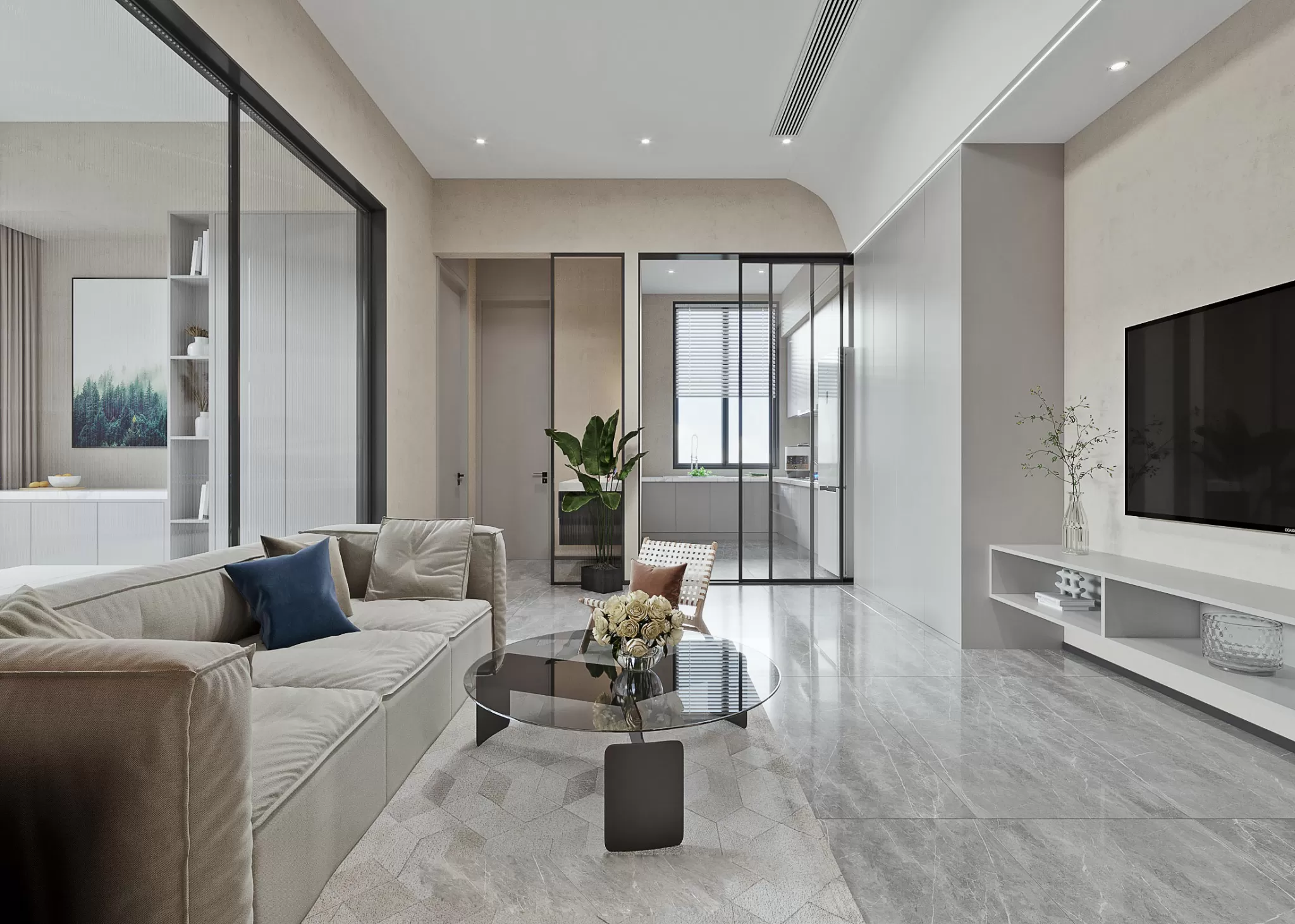 INTERIOR 3D SCENES – MINIMALIST STYLE – 0011