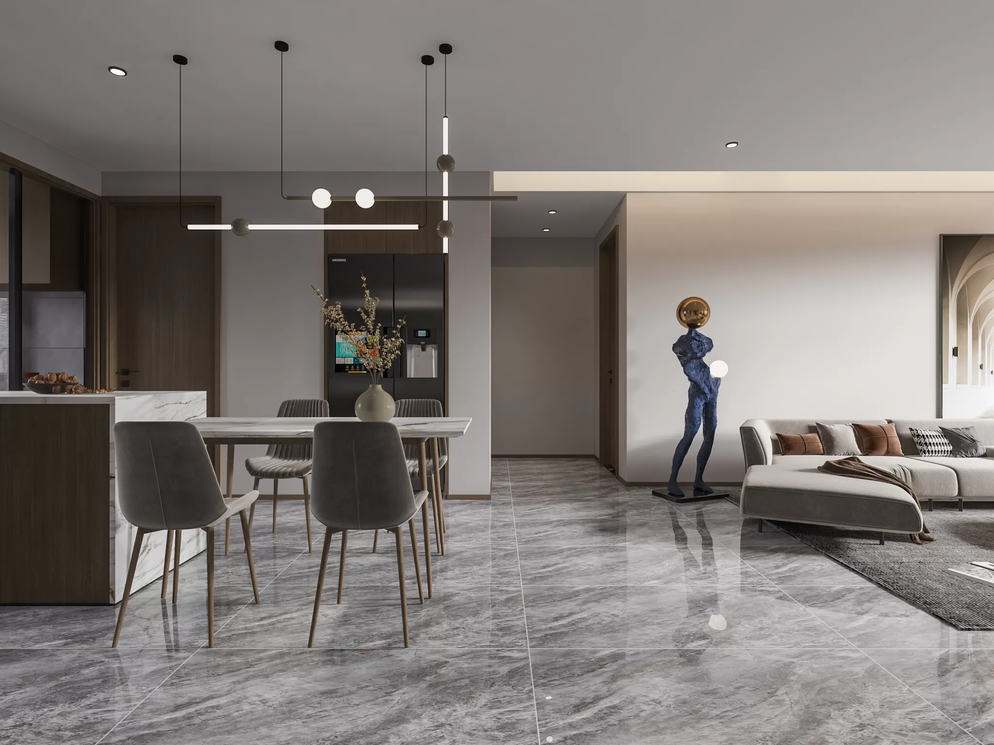 INTERIOR 3D SCENES – MINIMALIST STYLE – 0012