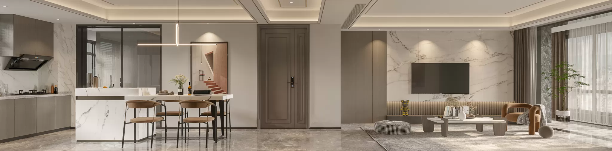 INTERIOR 3D SCENES – MINIMALIST STYLE – 0015