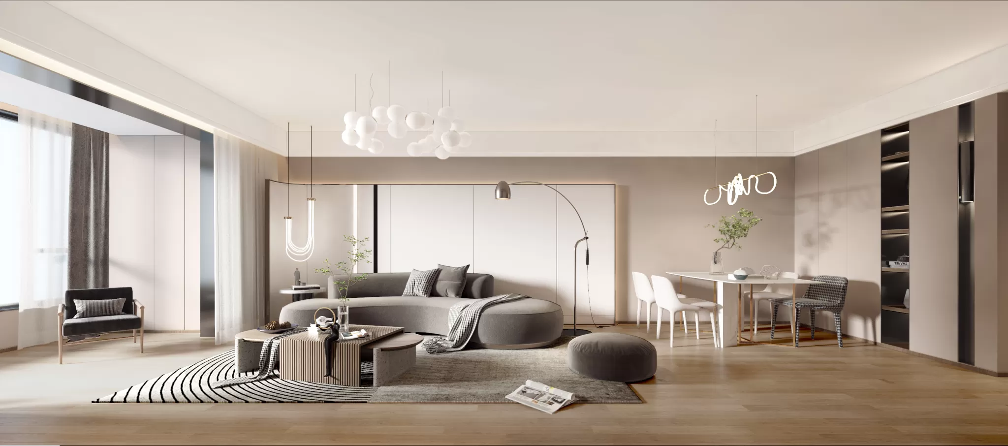 INTERIOR 3D SCENES – MINIMALIST STYLE – 0024