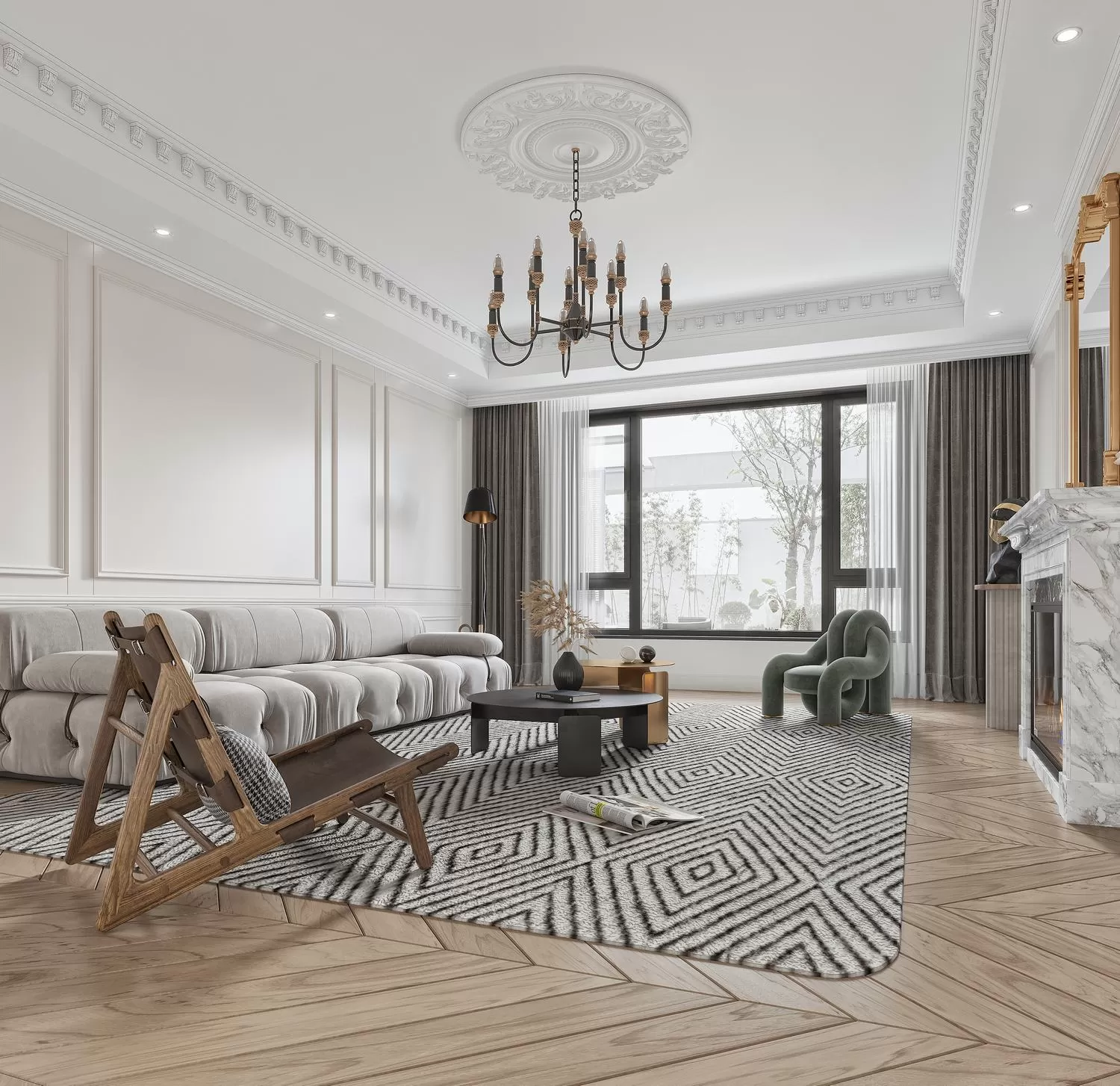 INTERIOR 3D SCENES – EUROPEAN STYLE – 0001