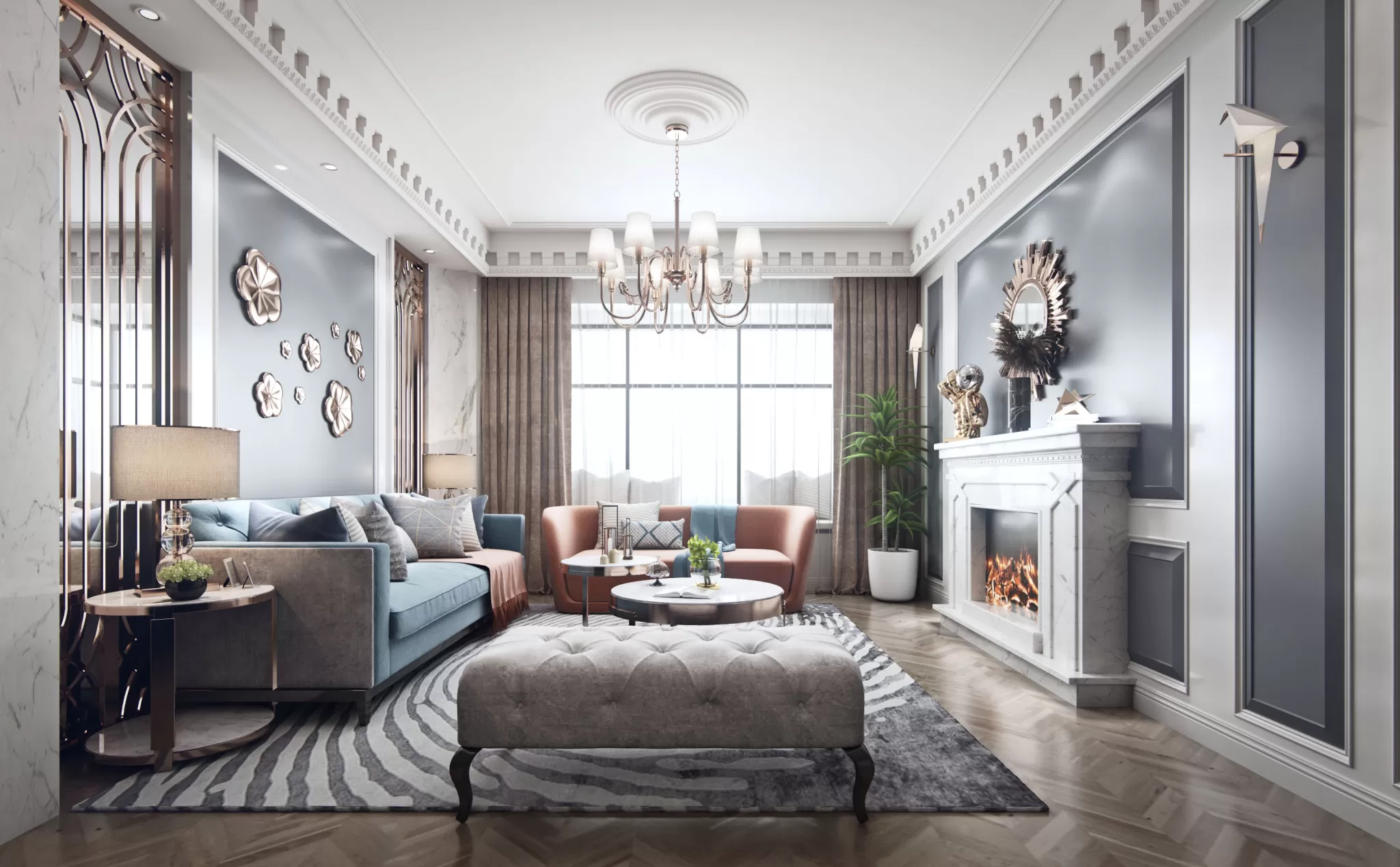 INTERIOR 3D SCENES – EUROPEAN STYLE – 0005