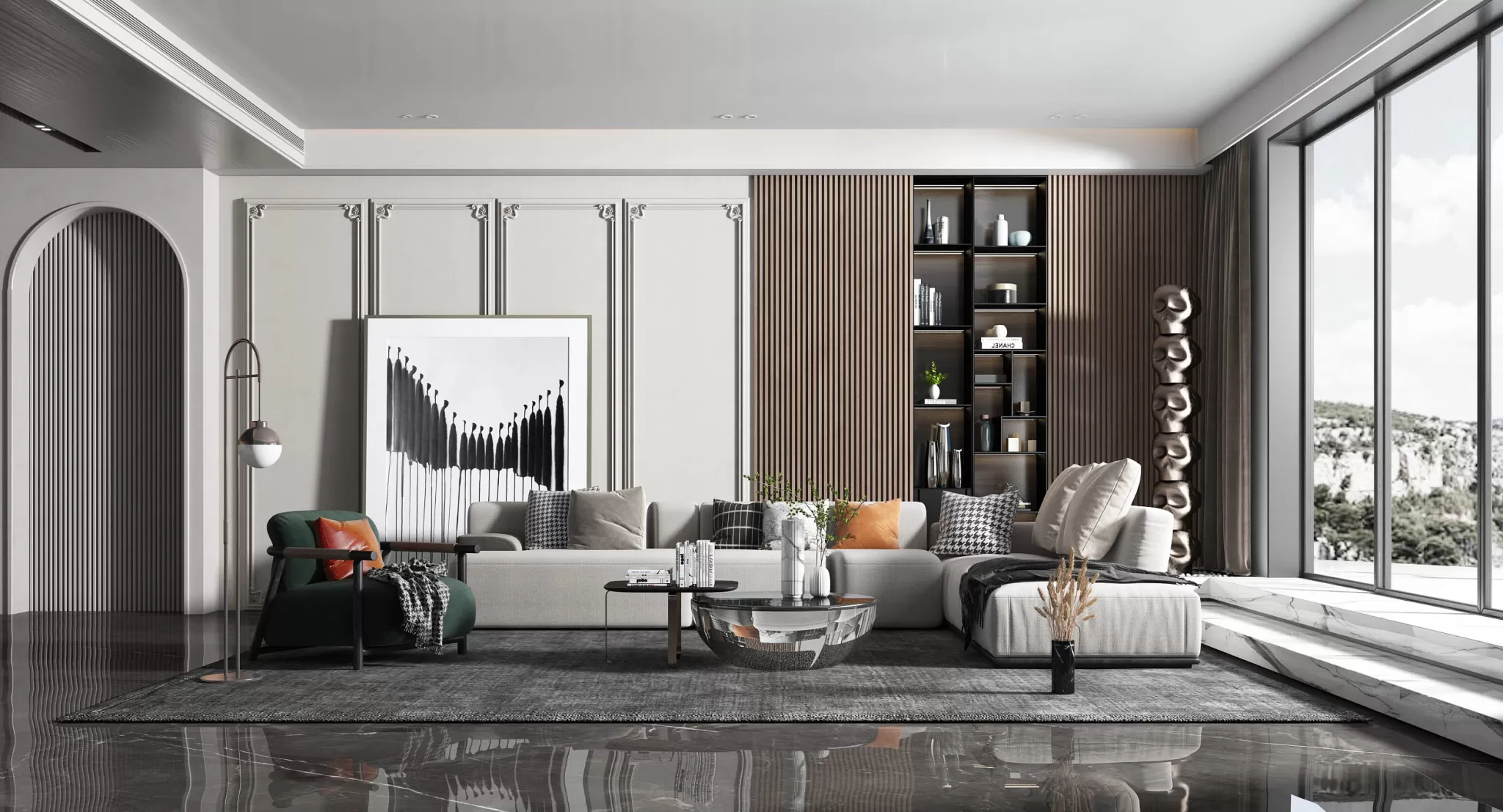 INTERIOR 3D SCENES – EUROPEAN STYLE – 0008