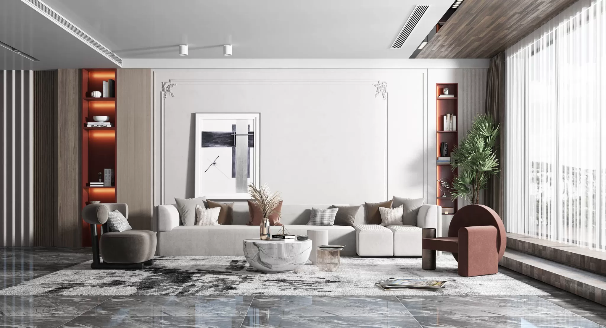 INTERIOR 3D SCENES – EUROPEAN STYLE – 0009