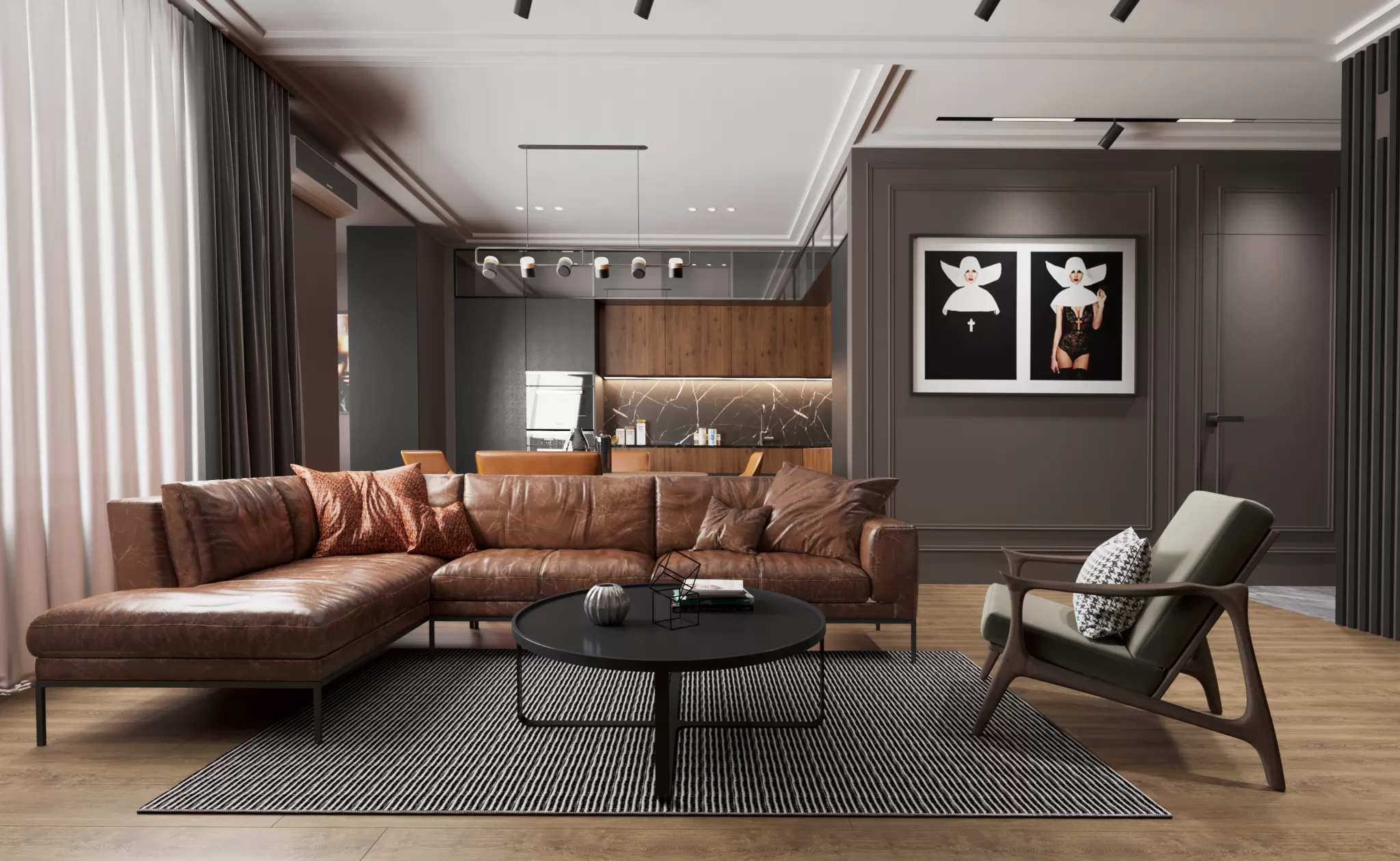 INTERIOR 3D SCENES – EUROPEAN STYLE – 0016