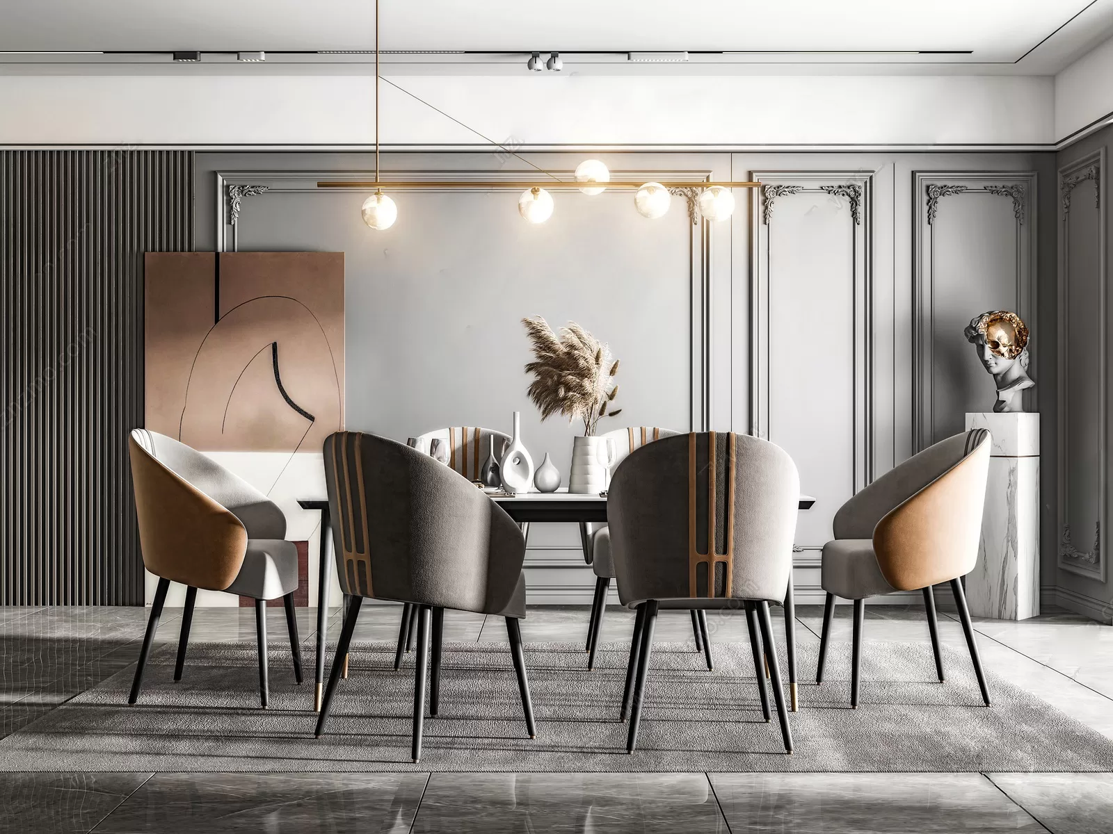 INTERIOR 3D SCENES – EUROPEAN STYLE – 0025