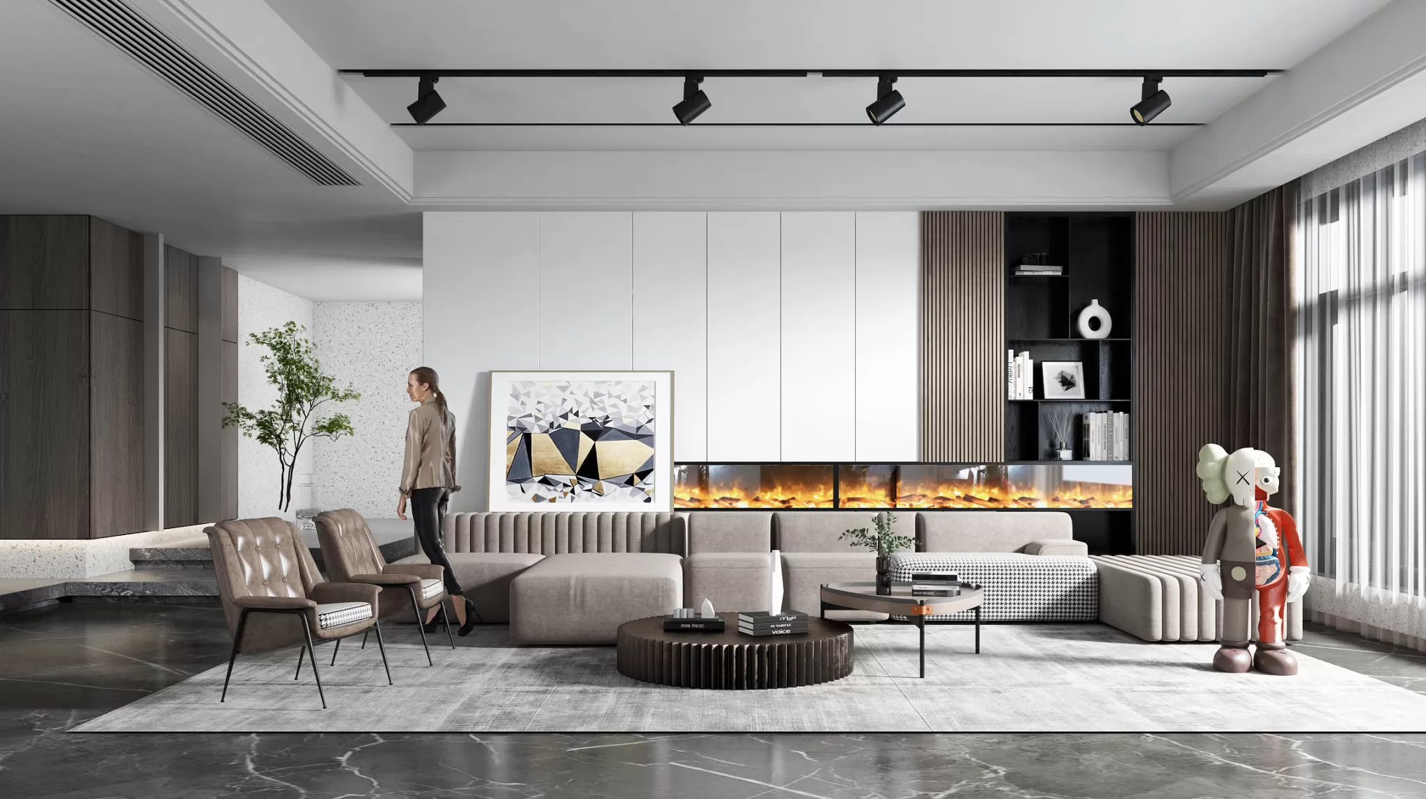 INTERIOR 3D SCENES – EUROPEAN STYLE – 0027