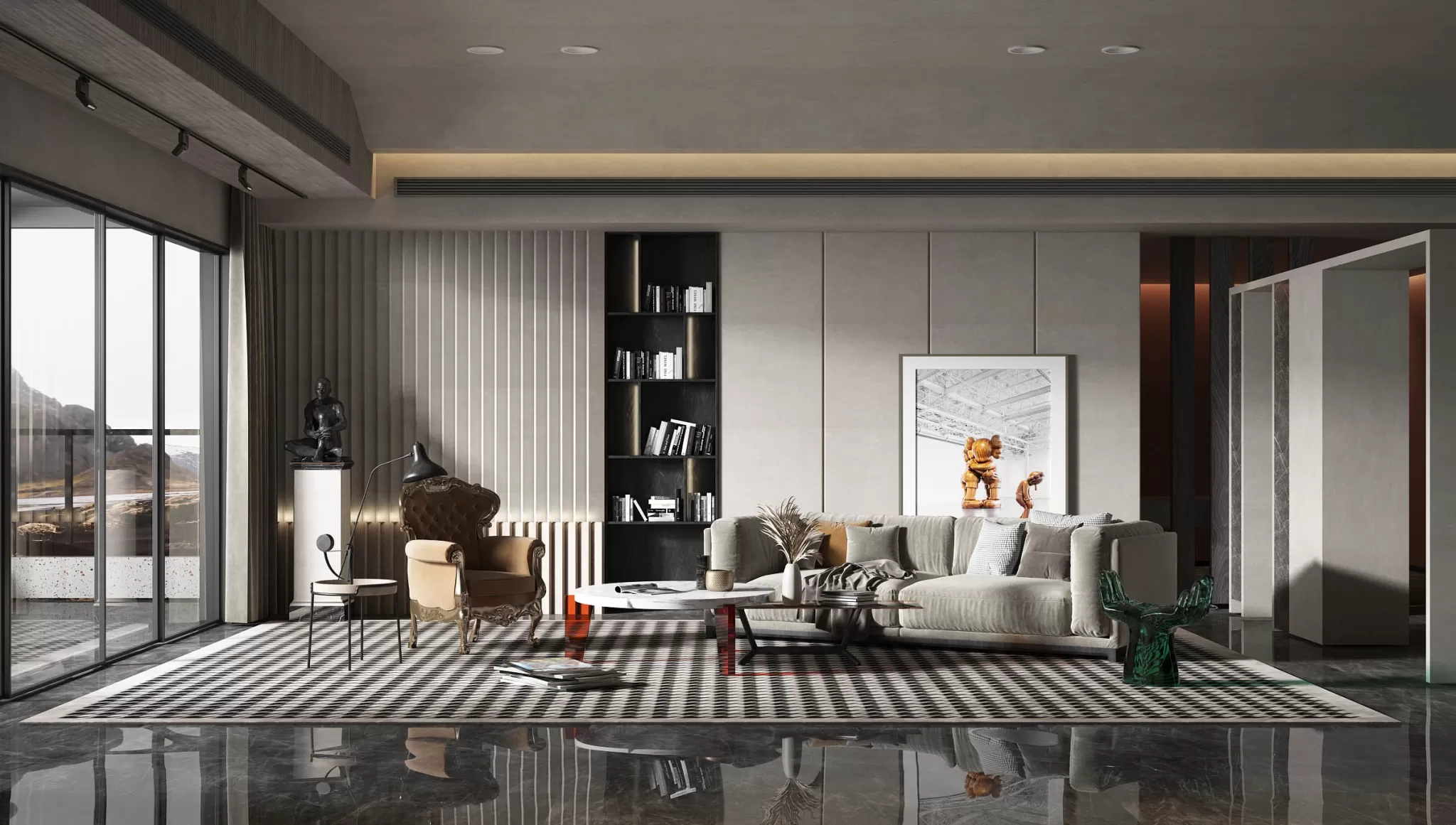 INTERIOR 3D SCENES – EUROPEAN STYLE – 0028