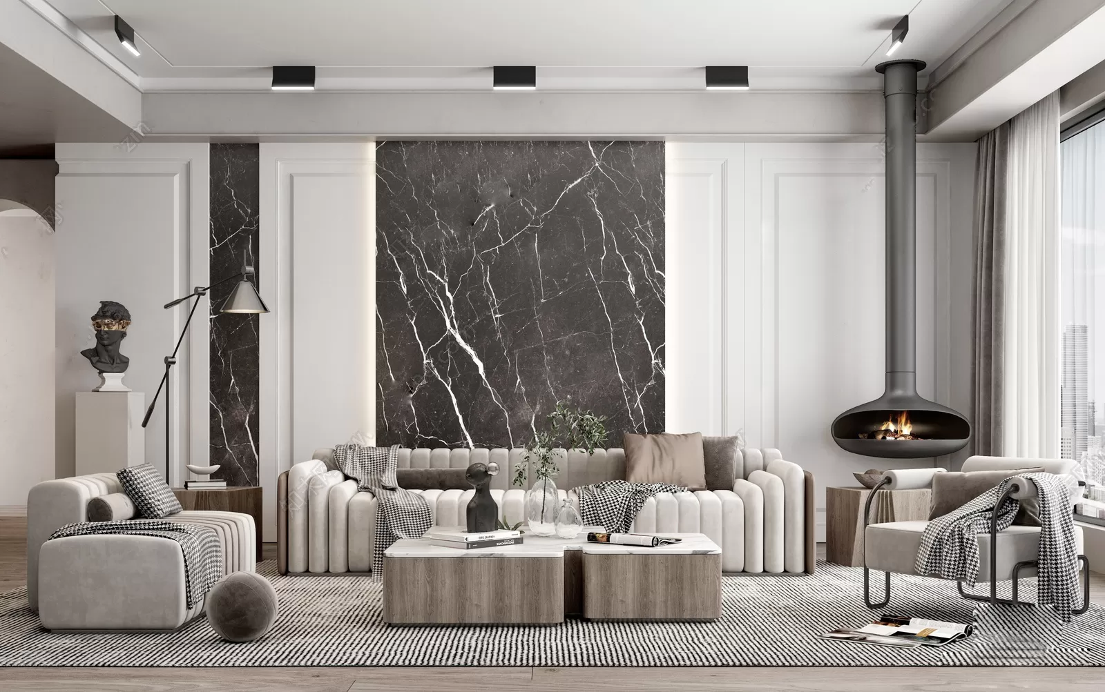 INTERIOR 3D SCENES – EUROPEAN STYLE – 0029