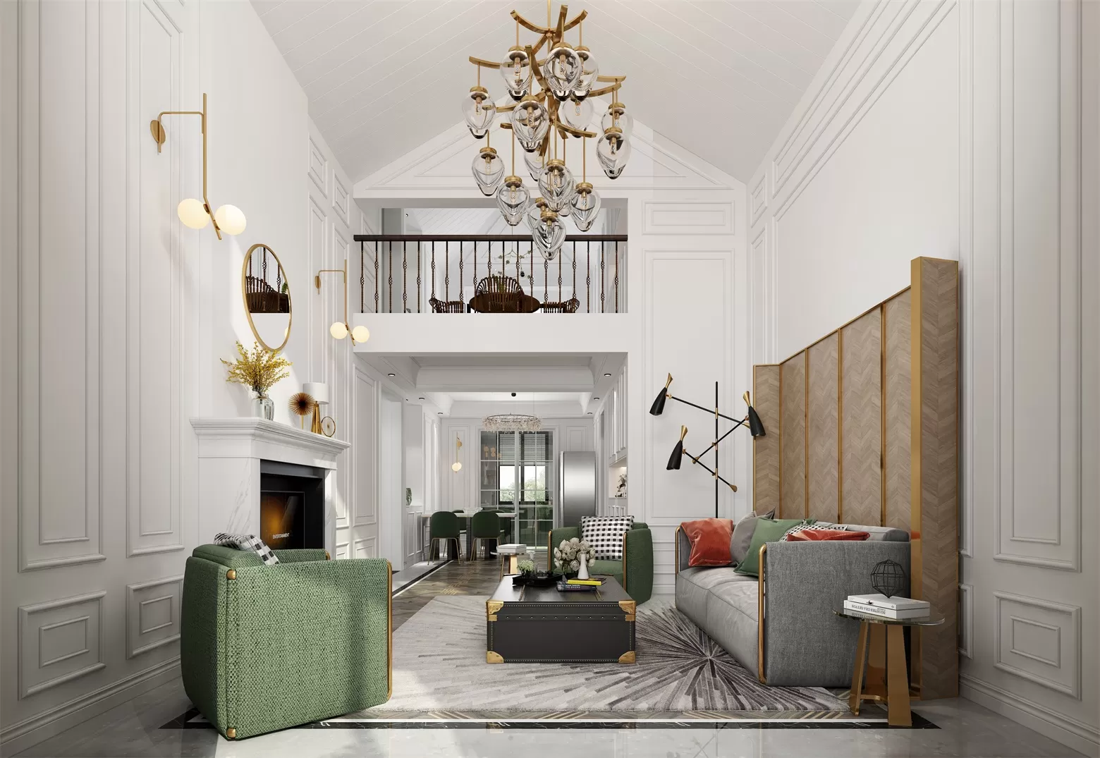 INTERIOR 3D SCENES – EUROPEAN STYLE – 0031