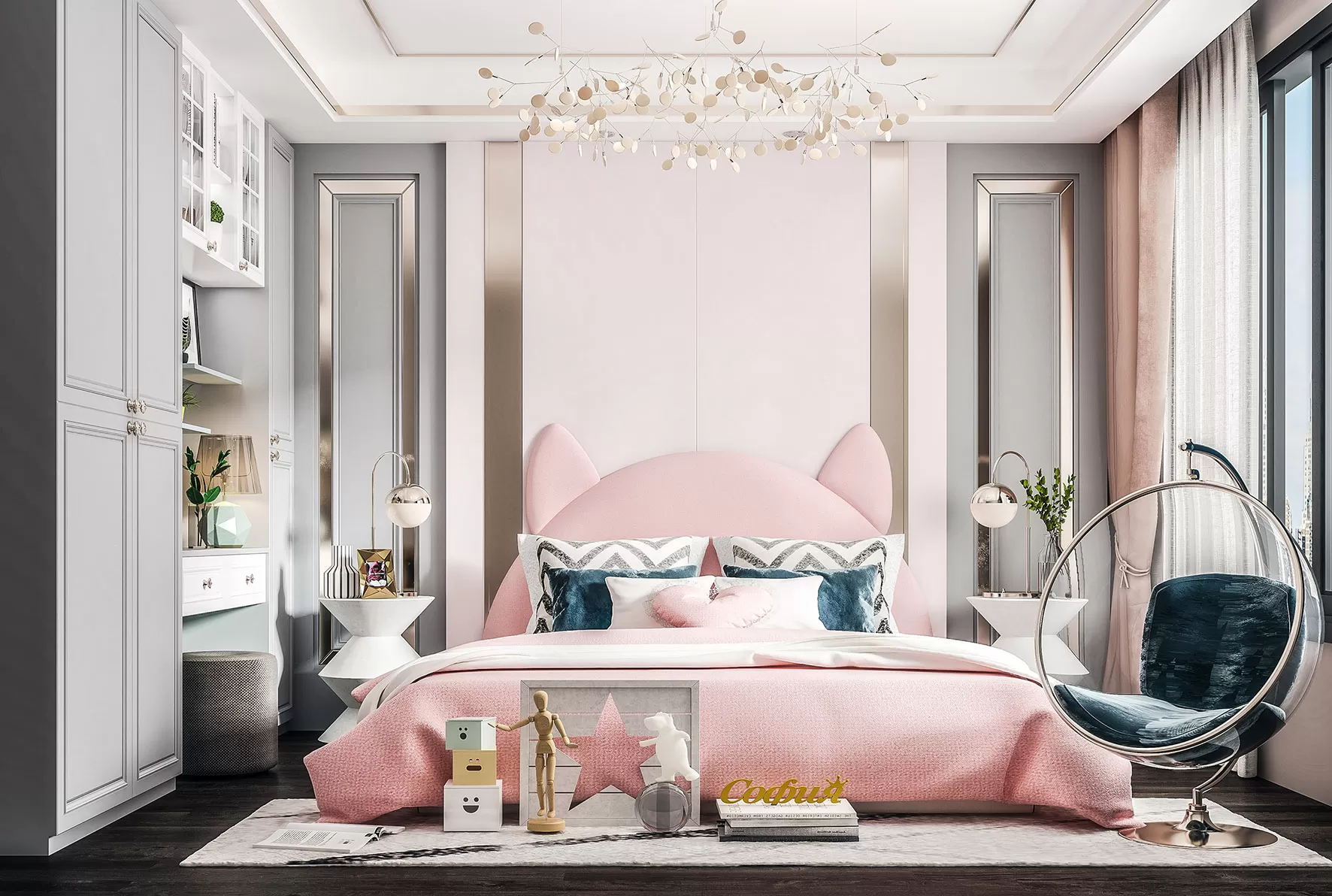 INTERIOR 3D SCENES – EUROPEAN STYLE – 0043