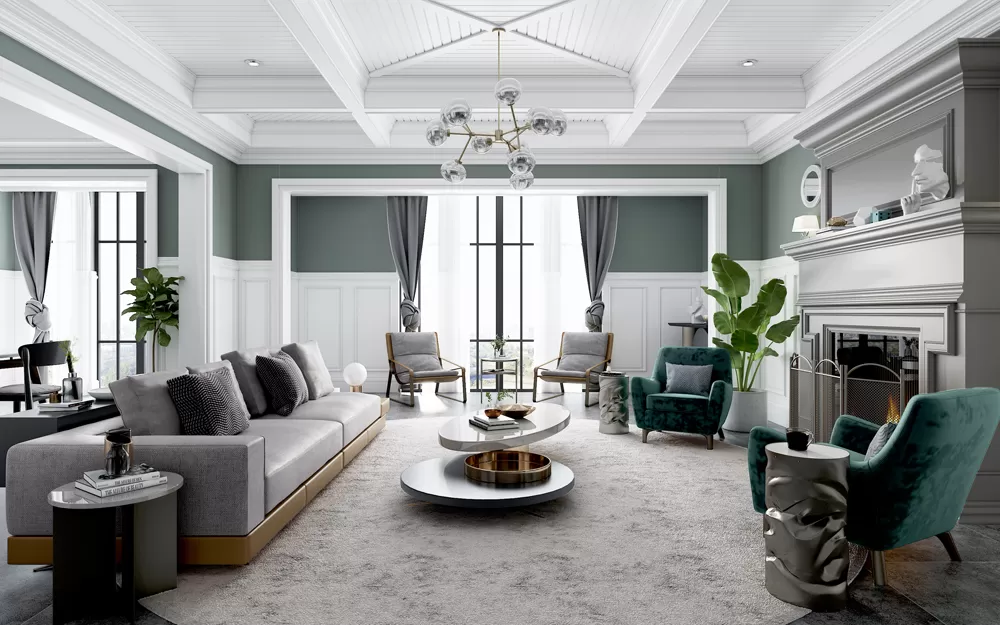 INTERIOR 3D SCENES – EUROPEAN STYLE – 0045