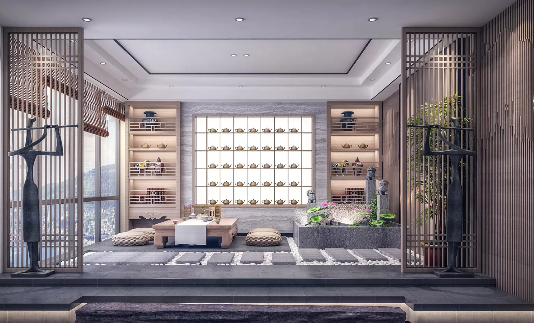 INTERIOR 3D SCENES – CHINESE STYLE – 0036
