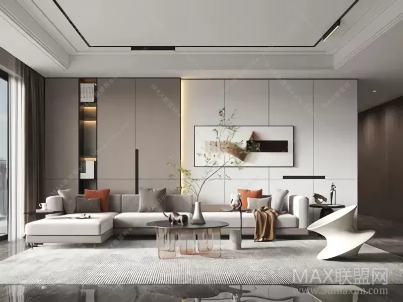 MODERN INTERIOR 3D SCENES – LIVING ROOM – 0003 MODERN INTERIOR 3D SCENES – LIVING ROOM – 0003