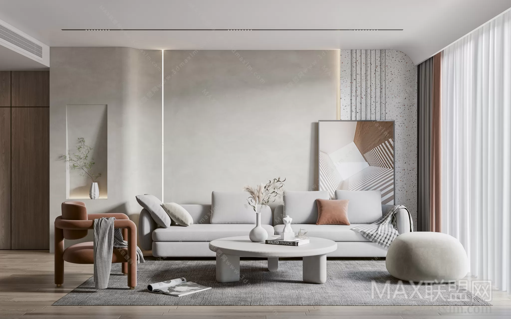 MODERN INTERIOR 3D SCENES – LIVING ROOM – 0004 MODERN INTERIOR 3D SCENES – LIVING ROOM – 0004