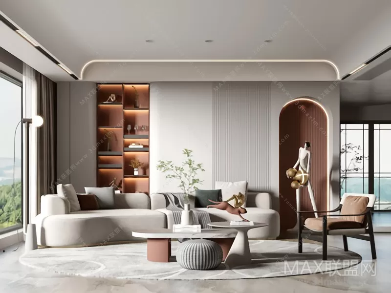 MODERN INTERIOR 3D SCENES – LIVING ROOM – 0007 MODERN INTERIOR 3D SCENES – LIVING ROOM – 0007