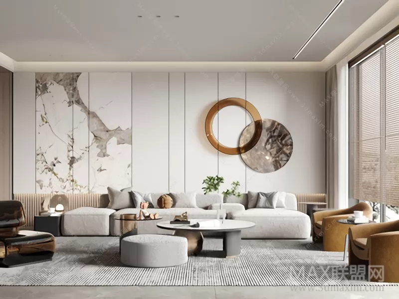 MODERN INTERIOR 3D SCENES – LIVING ROOM – 0008 MODERN INTERIOR 3D SCENES – LIVING ROOM – 0008