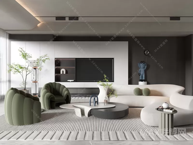 MODERN INTERIOR 3D SCENES – LIVING ROOM – 0009 MODERN INTERIOR 3D SCENES – LIVING ROOM – 0009