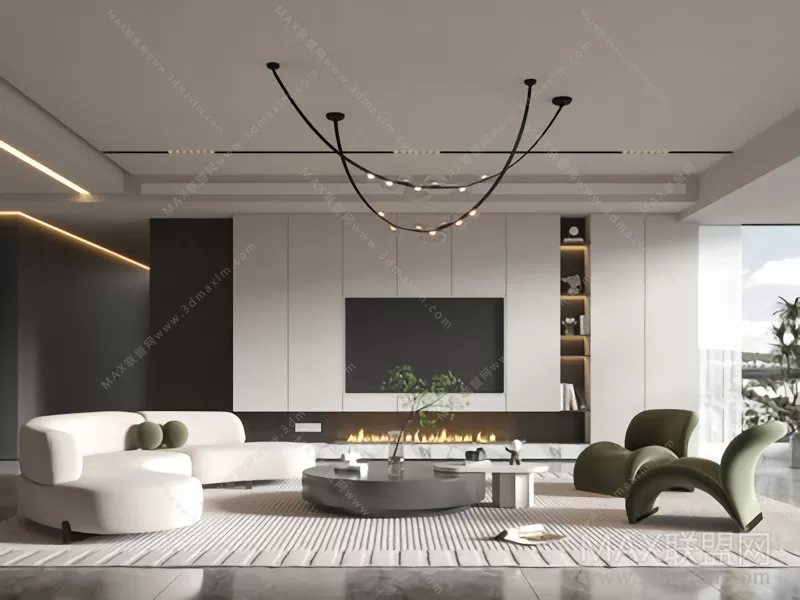MODERN INTERIOR 3D SCENES – LIVING ROOM – 0010 MODERN INTERIOR 3D SCENES – LIVING ROOM – 0010