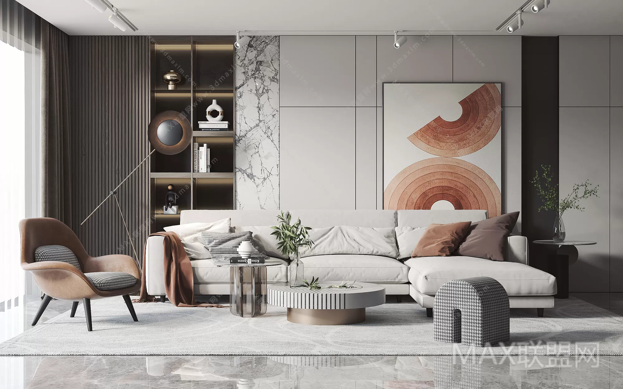 MODERN INTERIOR 3D SCENES – LIVING ROOM – 0012 MODERN INTERIOR 3D SCENES – LIVING ROOM – 0012