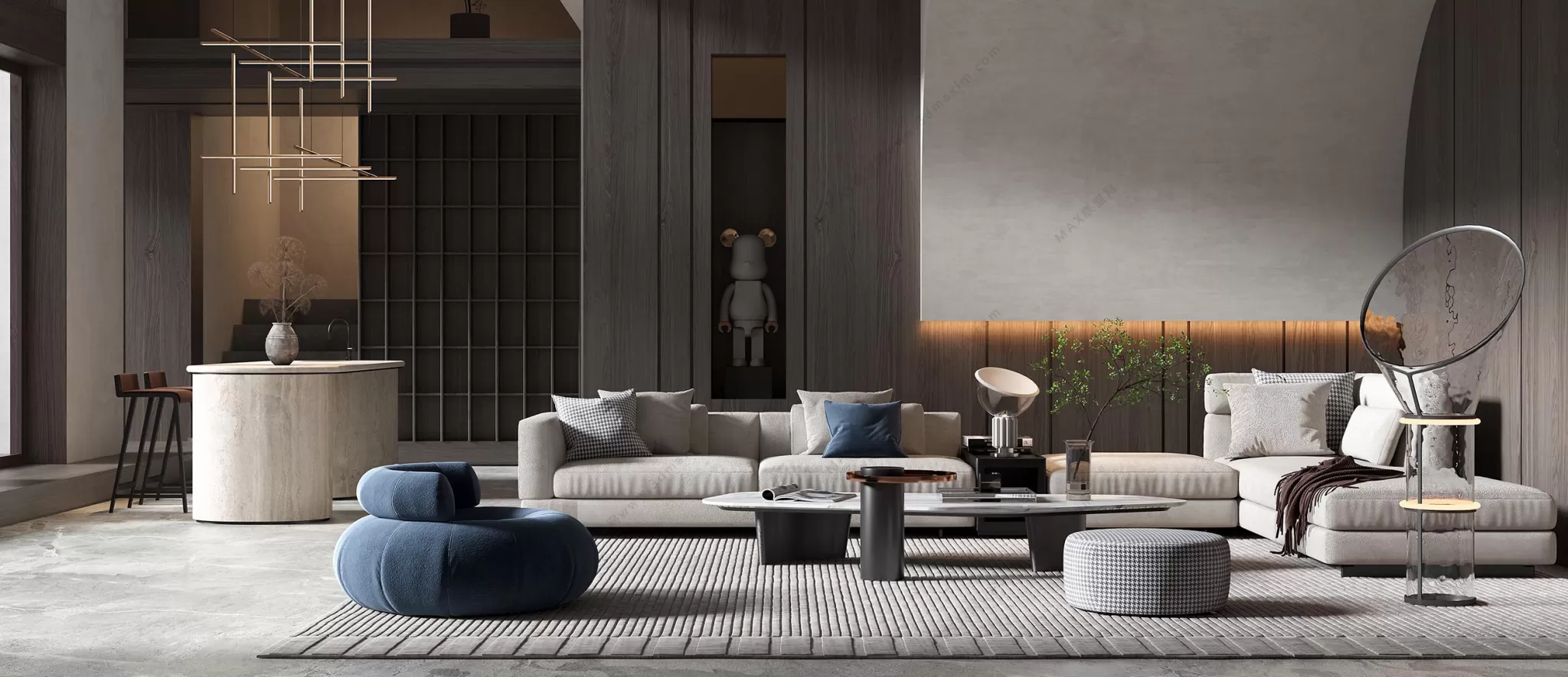 MODERN INTERIOR 3D SCENES – LIVING ROOM – 0017 MODERN INTERIOR 3D SCENES – LIVING ROOM – 0017