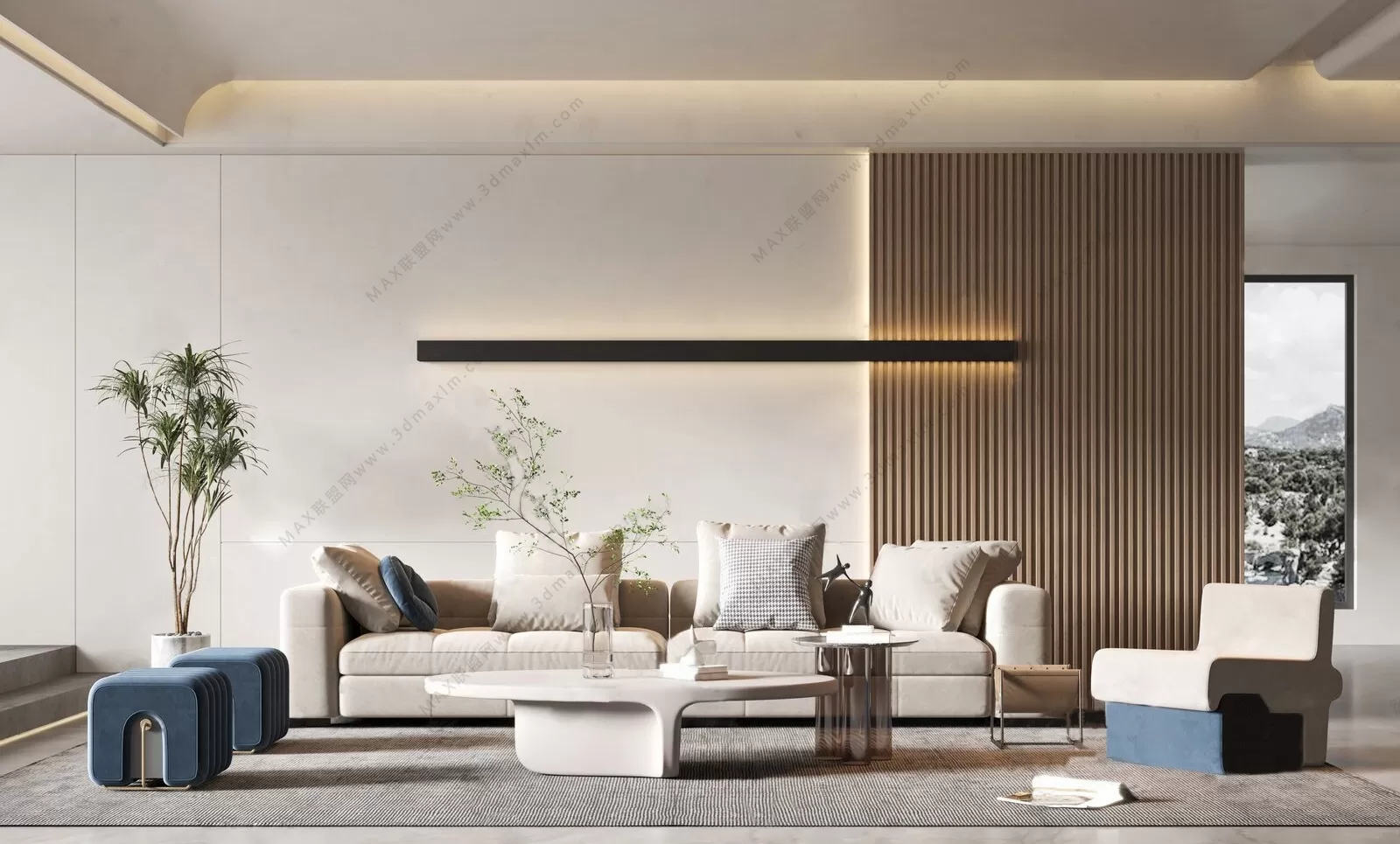 MODERN INTERIOR 3D SCENES – LIVING ROOM – 0025 MODERN INTERIOR 3D SCENES – LIVING ROOM – 0025