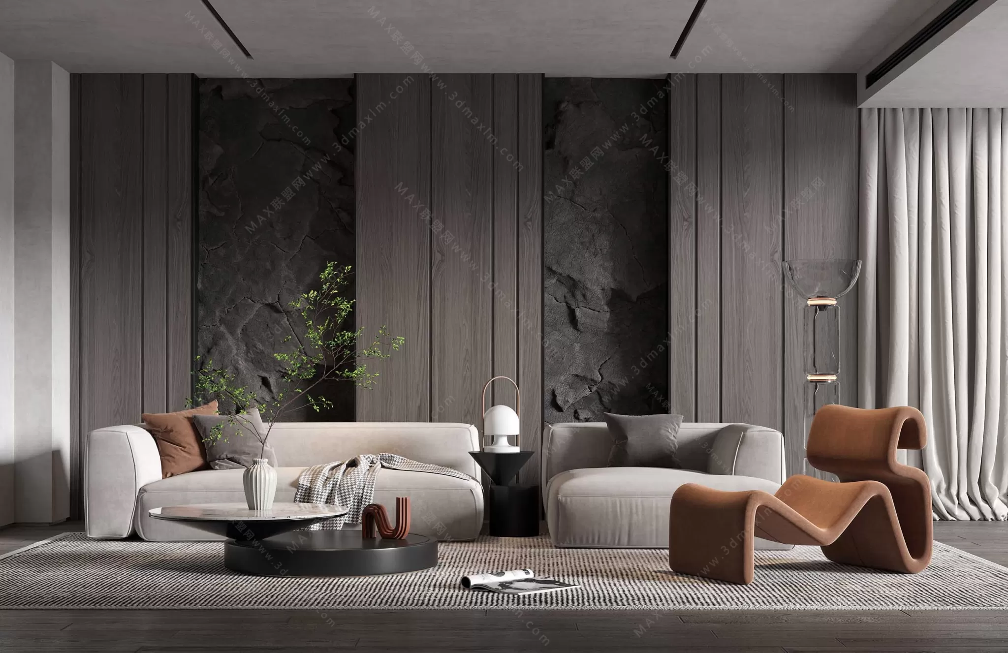 MODERN INTERIOR 3D SCENES – LIVING ROOM – 0030 MODERN INTERIOR 3D SCENES – LIVING ROOM – 0030