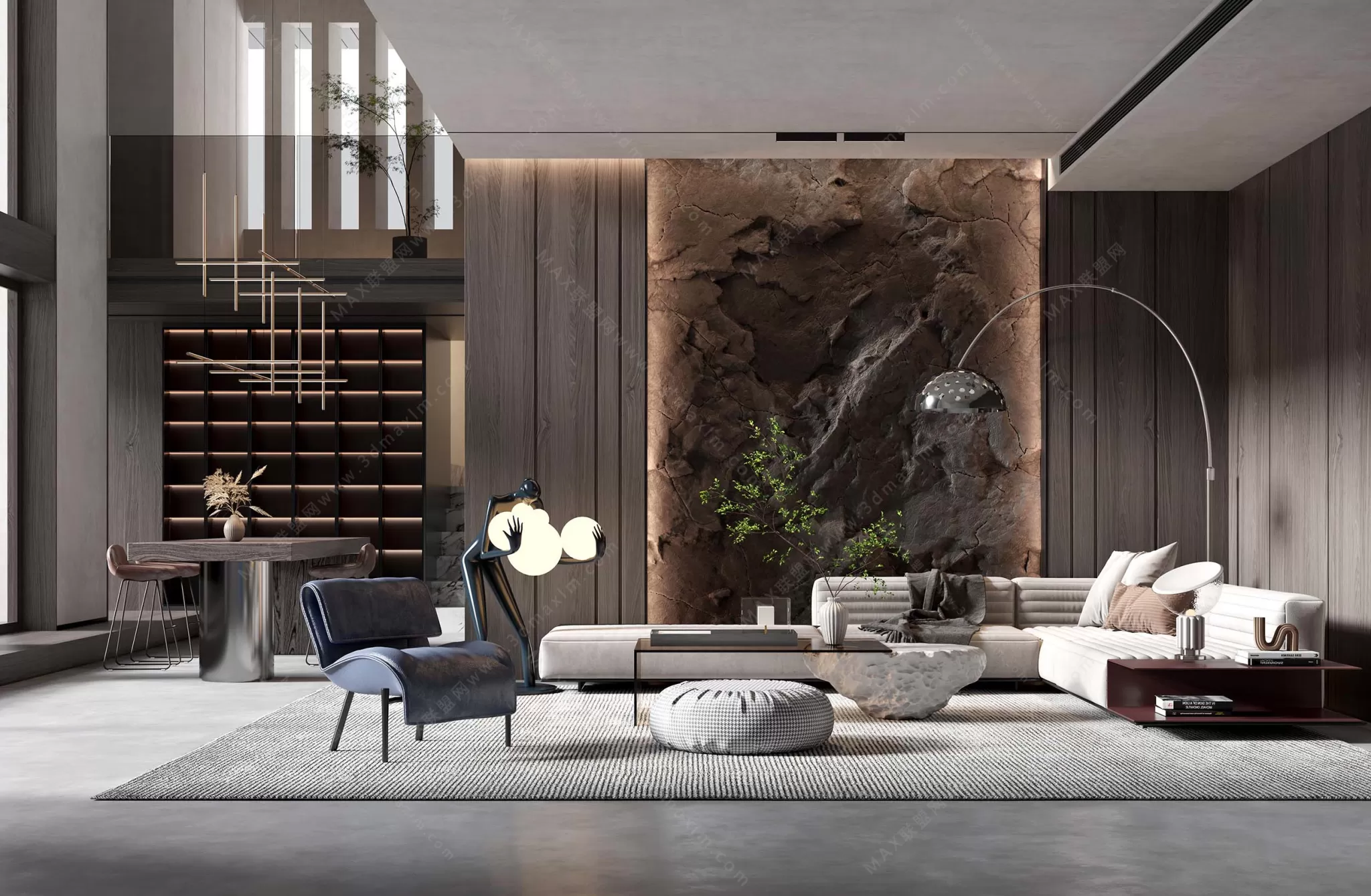 MODERN INTERIOR 3D SCENES – LIVING ROOM – 0033 MODERN INTERIOR 3D SCENES – LIVING ROOM – 0033