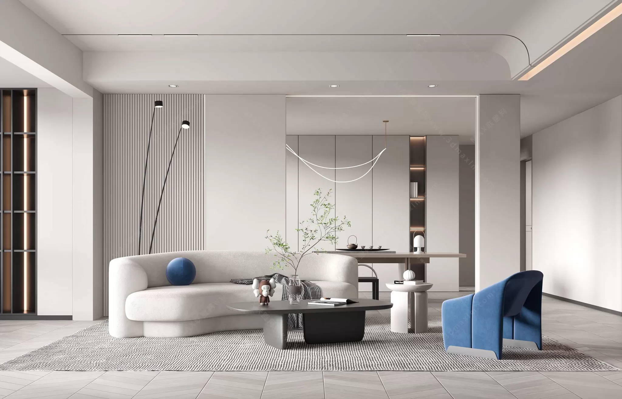 MODERN INTERIOR 3D SCENES – LIVING ROOM – 0034 MODERN INTERIOR 3D SCENES – LIVING ROOM – 0034