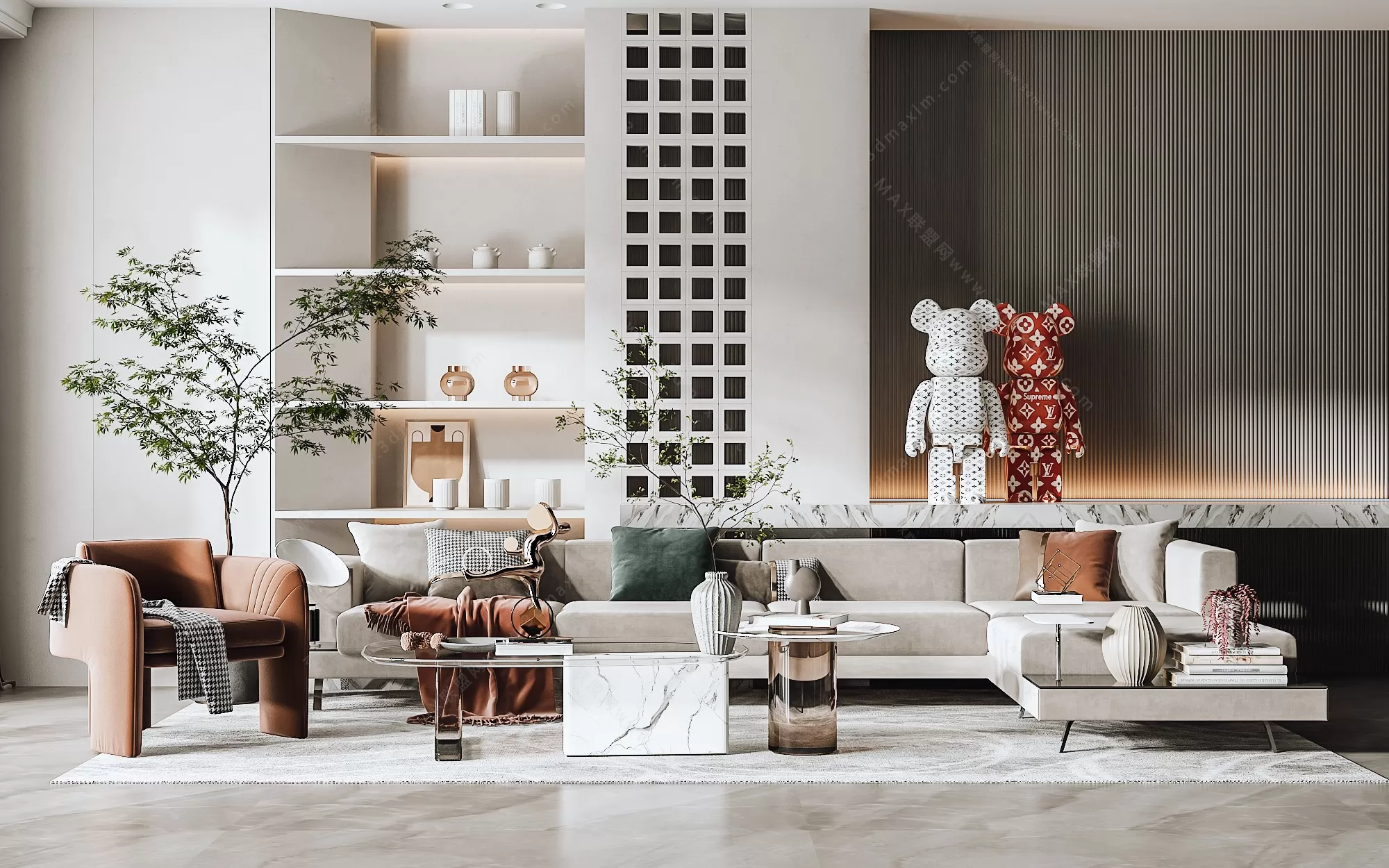 MODERN INTERIOR 3D SCENES – LIVING ROOM – 0036 MODERN INTERIOR 3D SCENES – LIVING ROOM – 0036