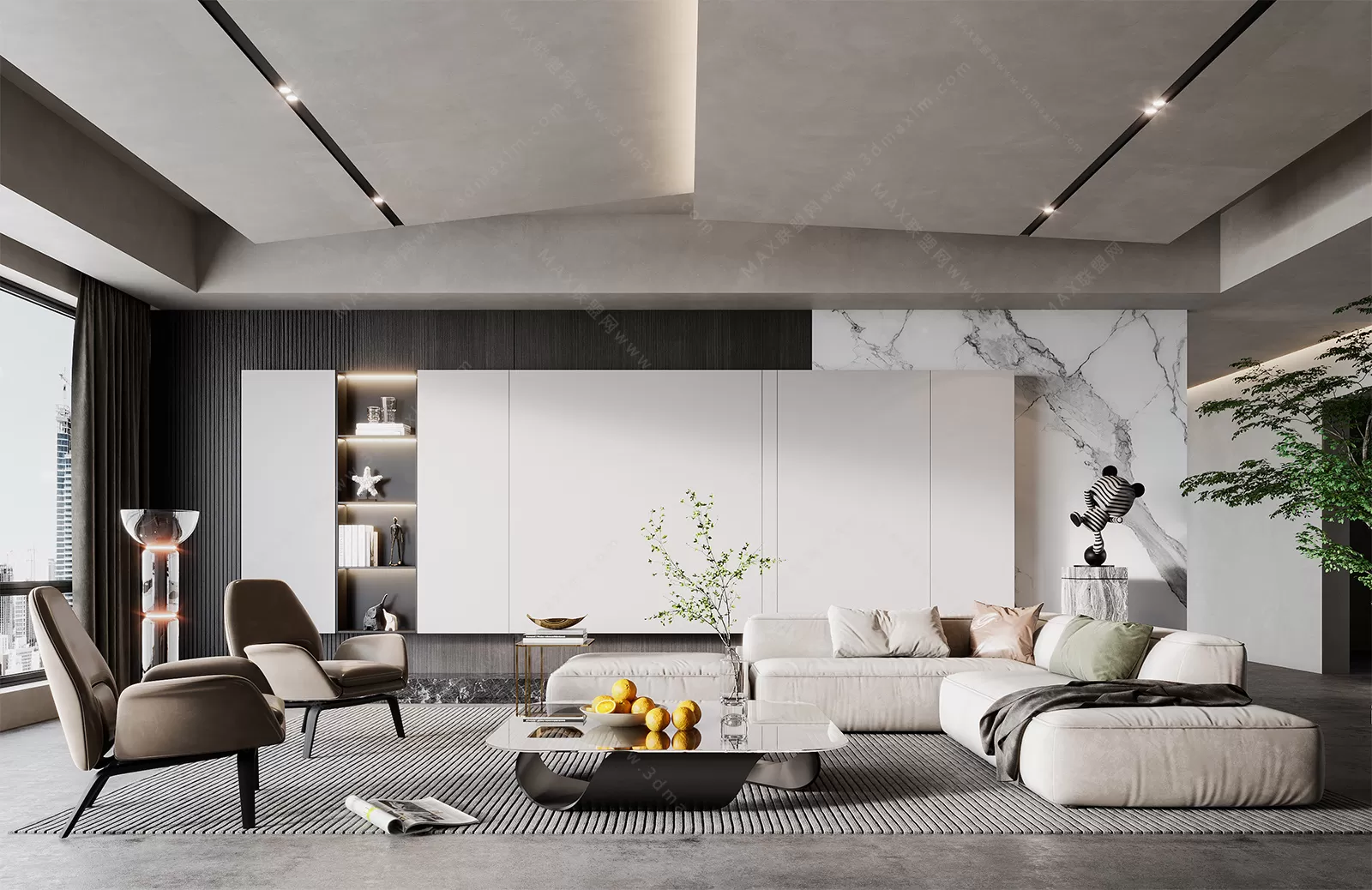 MODERN INTERIOR 3D SCENES – LIVING ROOM – 0042 MODERN INTERIOR 3D SCENES – LIVING ROOM – 0042