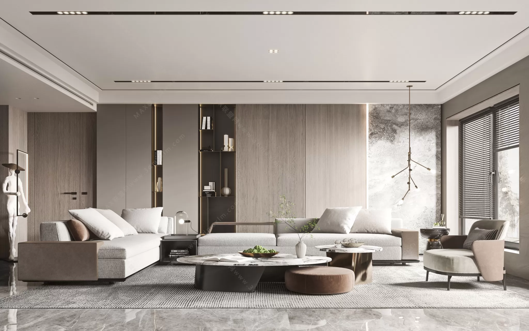 MODERN INTERIOR 3D SCENES – LIVING ROOM – 0043 MODERN INTERIOR 3D SCENES – LIVING ROOM – 0043