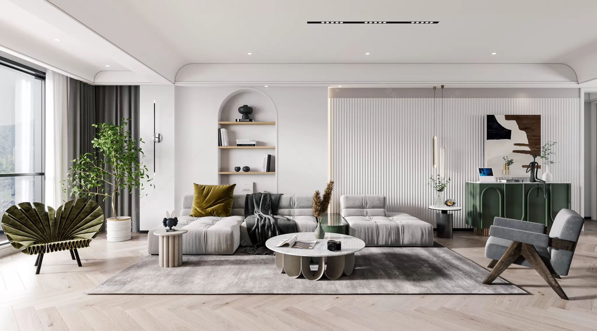 MODERN INTERIOR 3D SCENES – LIVING ROOM – 0056 MODERN INTERIOR 3D SCENES – LIVING ROOM – 0056