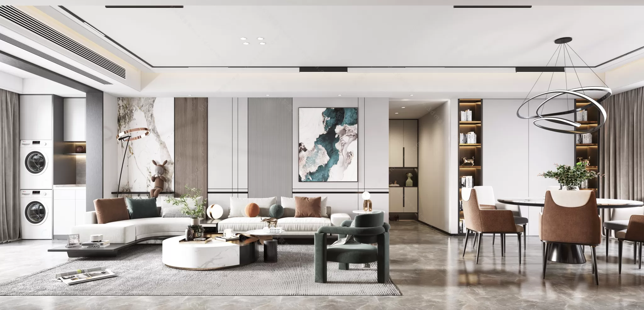 MODERN INTERIOR 3D SCENES – LIVING ROOM – 0067 MODERN INTERIOR 3D SCENES – LIVING ROOM – 0067