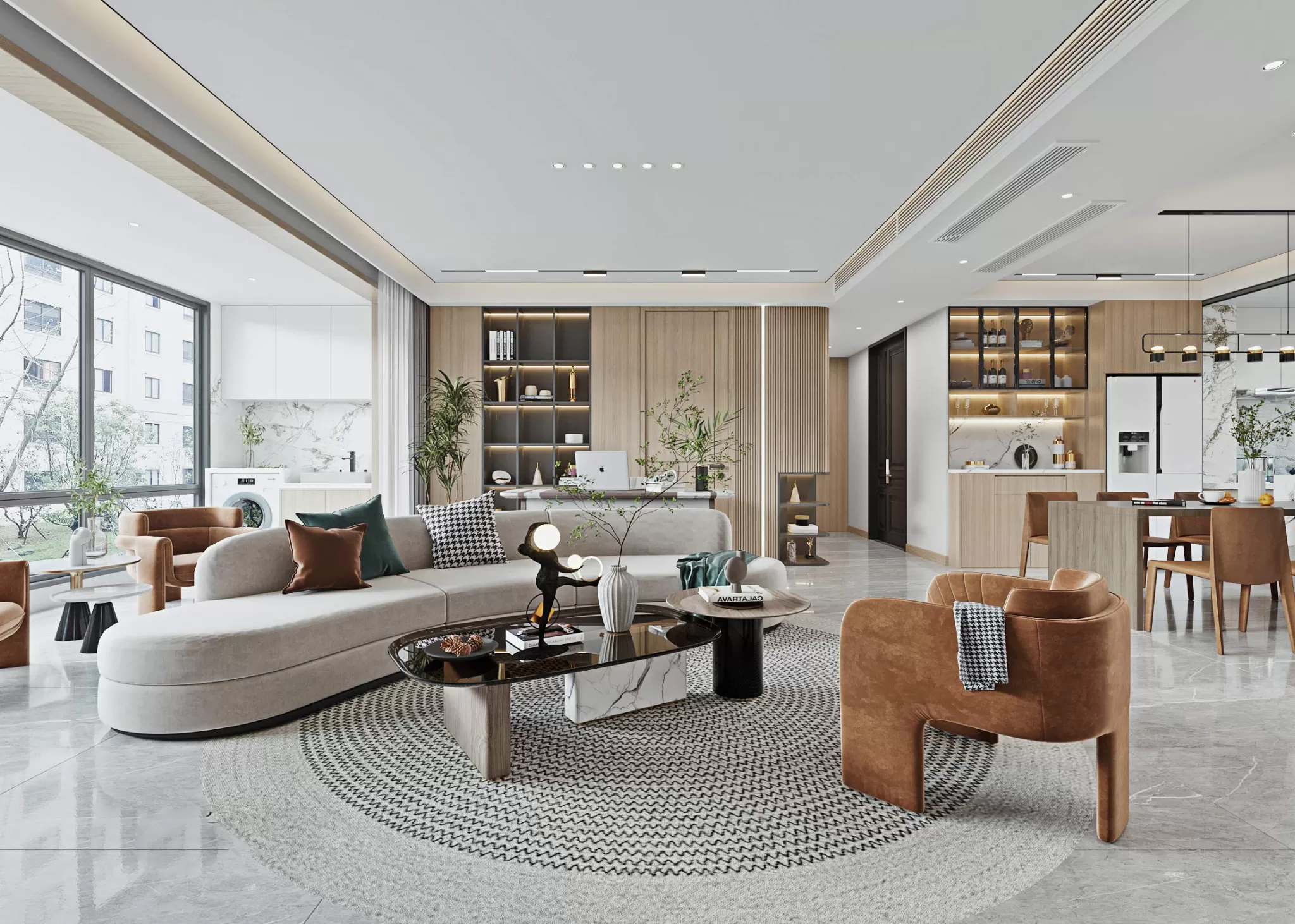 HOUSE SPACE 3D SCENES – VILLAS – 0002