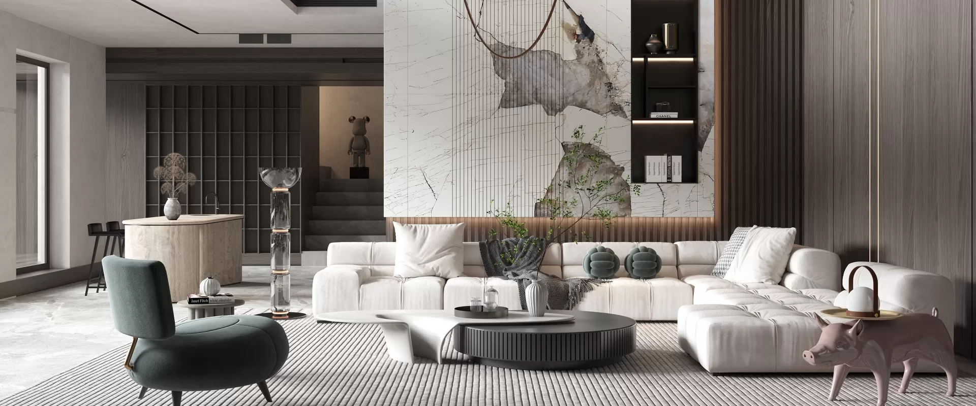 HOUSE SPACE 3D SCENES – VILLAS – 0016