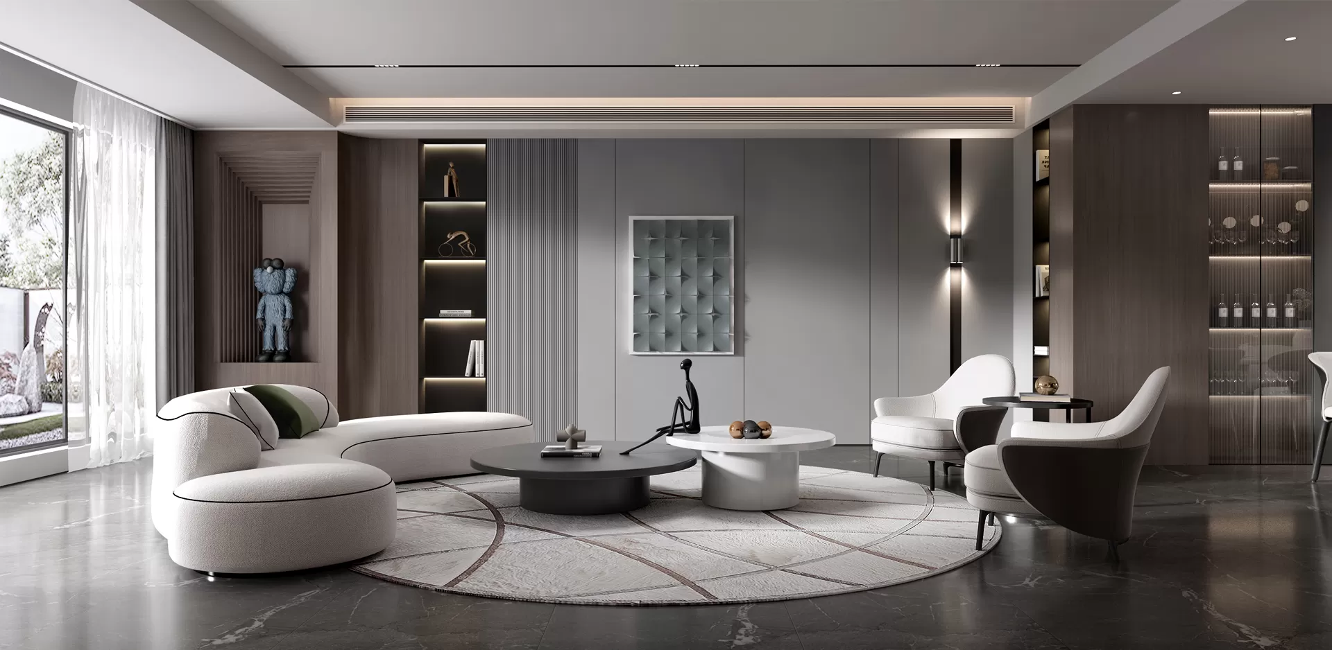 HOUSE SPACE 3D SCENES – VILLAS – 0017